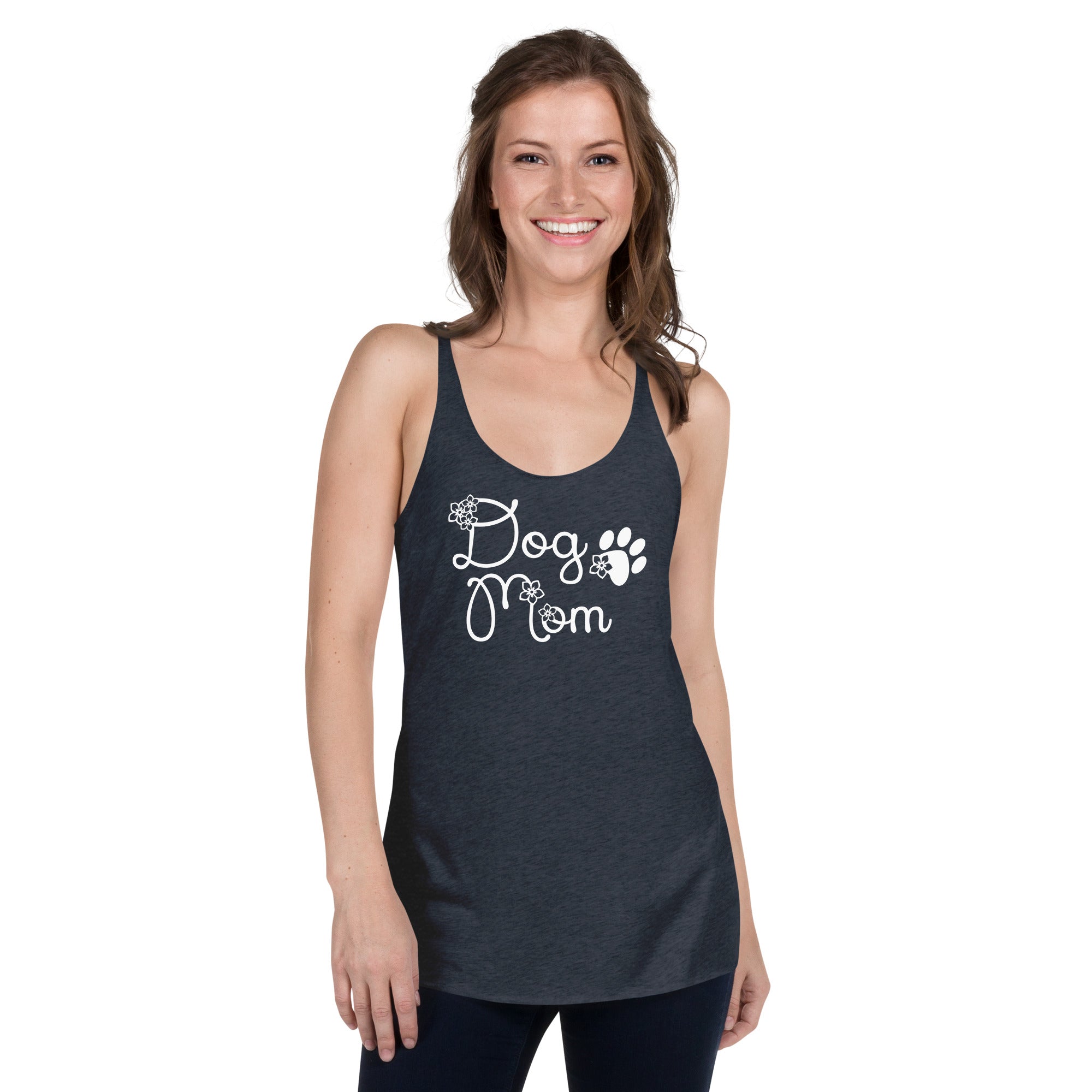 Premium Dog Mom Racerback Tank