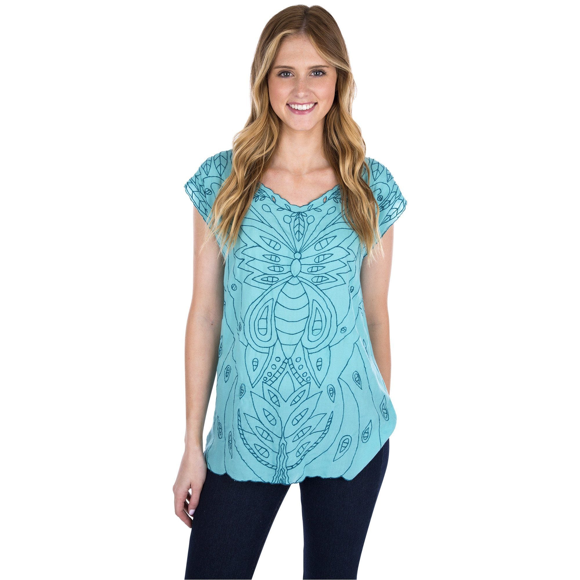 Ultimate Butterfly Elegance Top