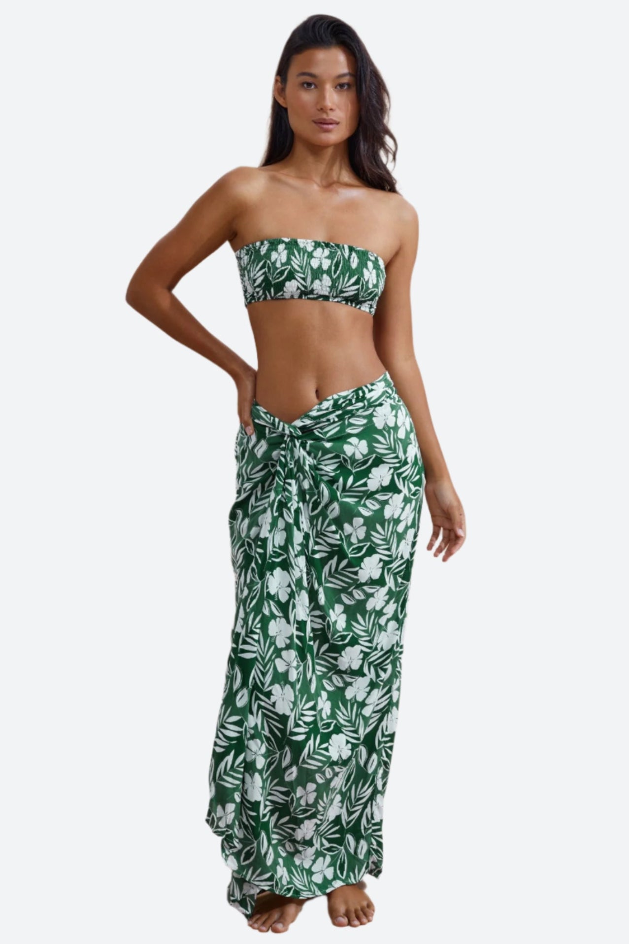 Premium Stone Fox Marlowe Sarong - Ultimate Floral Style