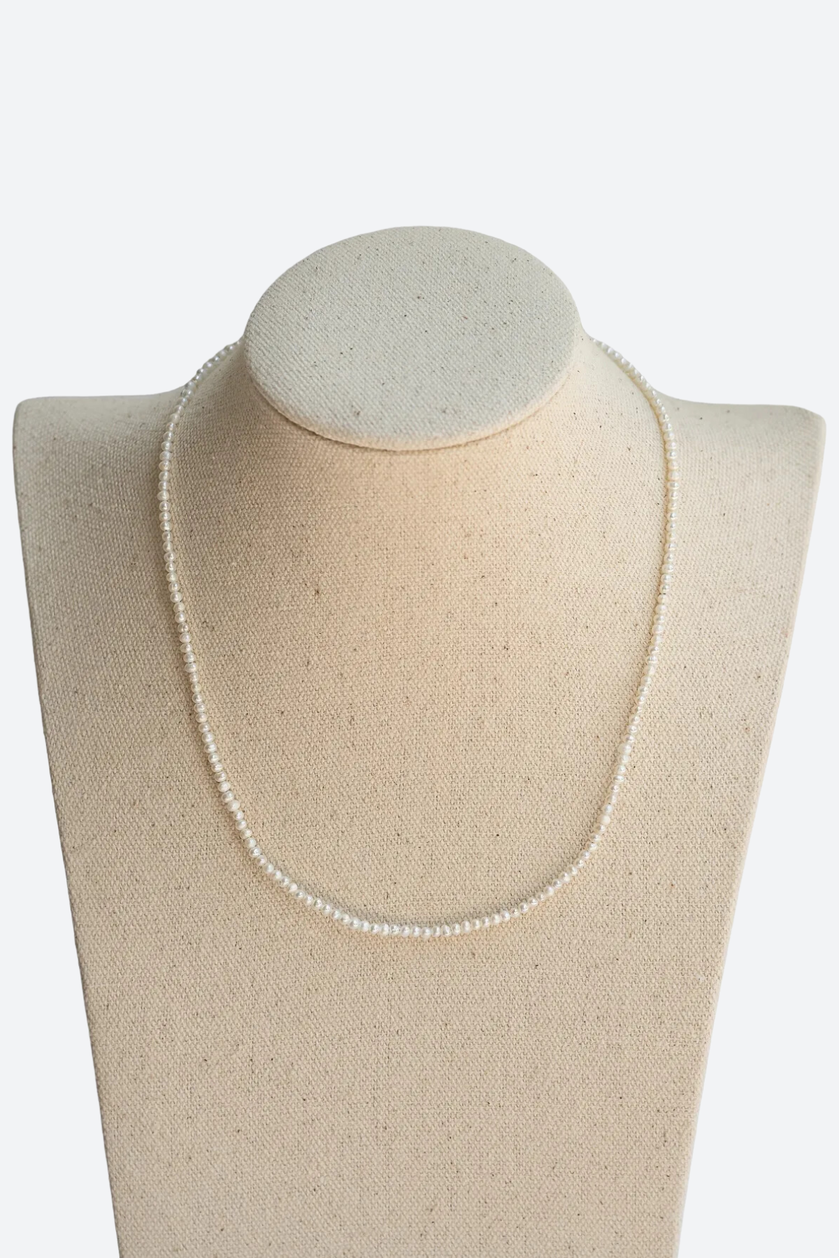 Kaia Sage Premium Micro Pearl Choker - Elegant & Versatile