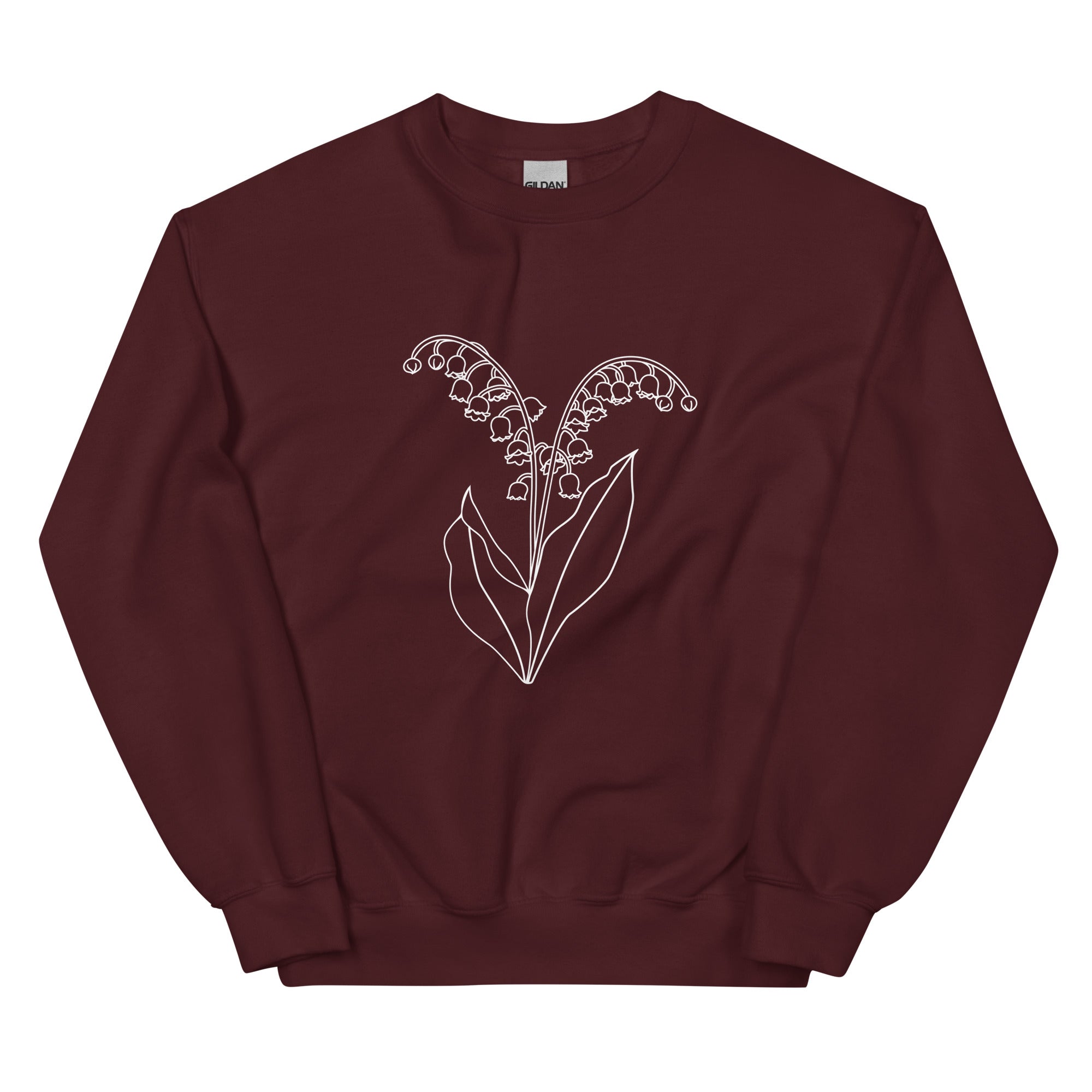 Premium Lily of the Valley Crewneck Sweatshirt - Ultimate Comfort & Style