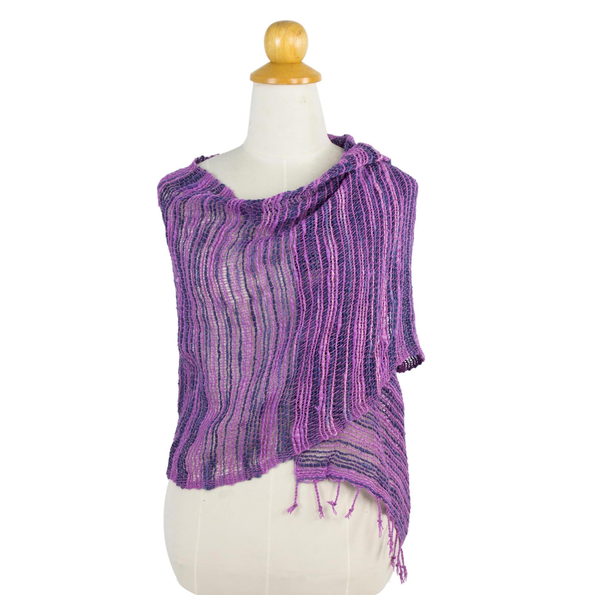 Premium Handwoven Spring Melange Cotton Shawl