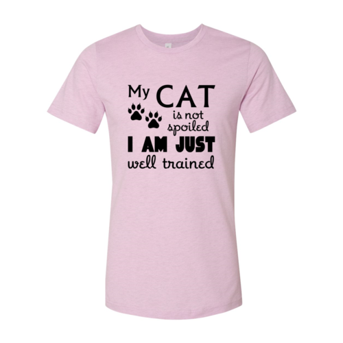 Ultimate Cat Lover's T-Shirt - 'My Cat Is Not Spoiled'