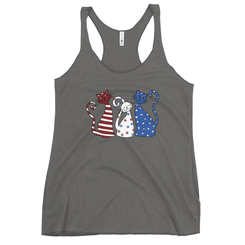 Premium Patriotic Cats Tank - Lightweight & Stylish