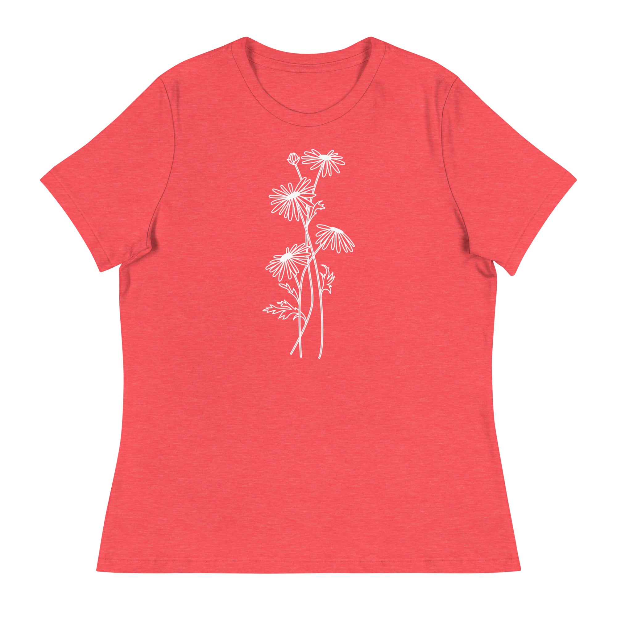 Premium Daisy Women's Relaxed Fit T-Shirt