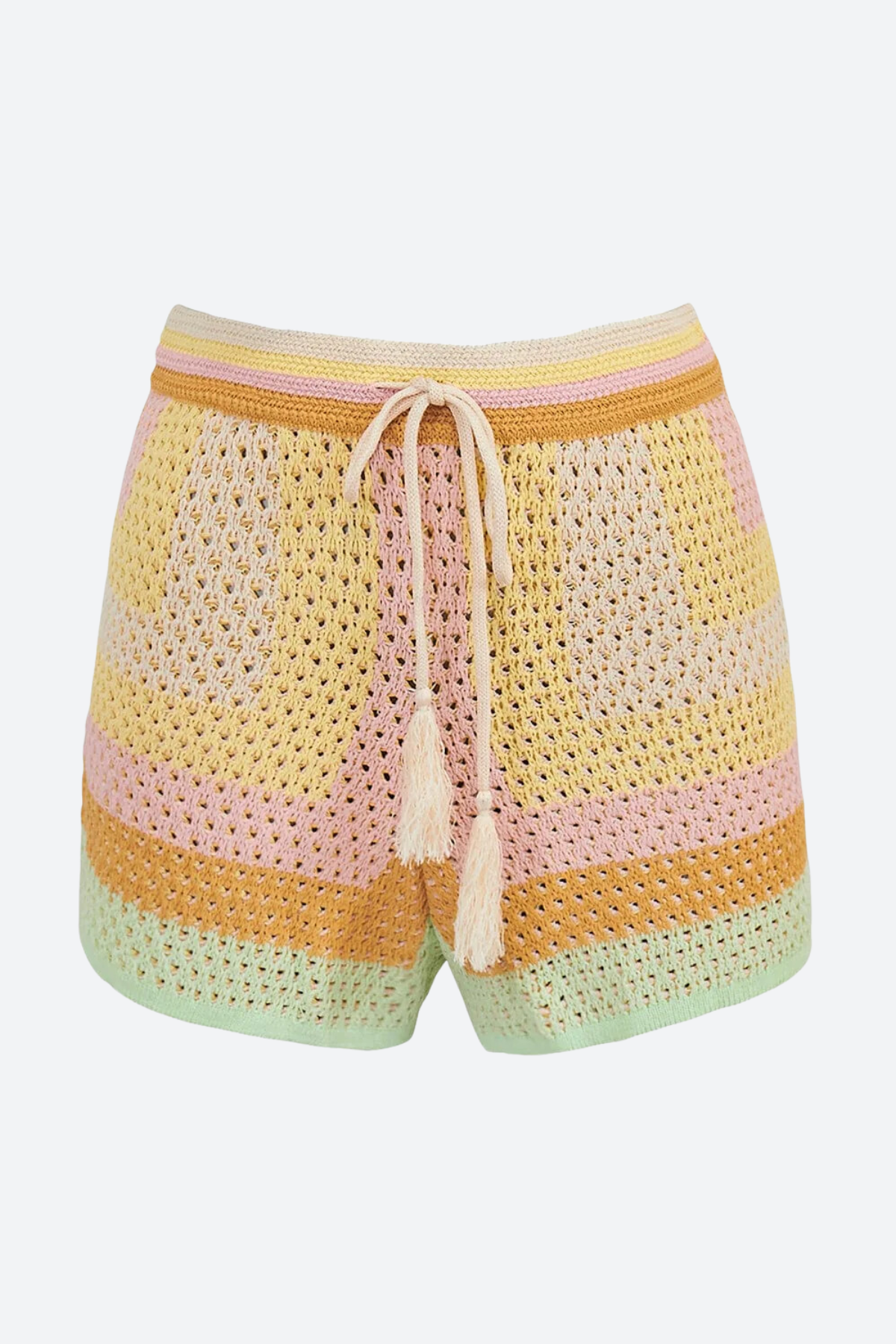 Premium PQ Swim Crochet Shorts - Sorrento Collection