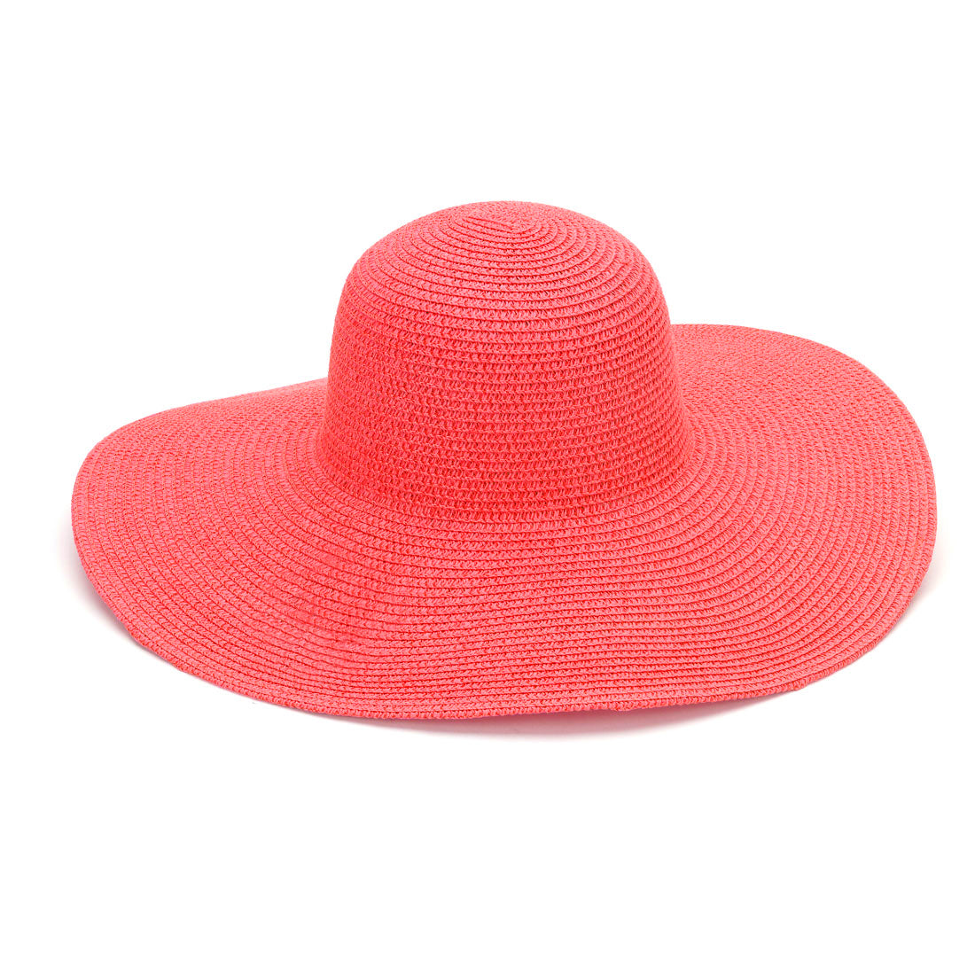 Premium Coral Floppy Beach Hat