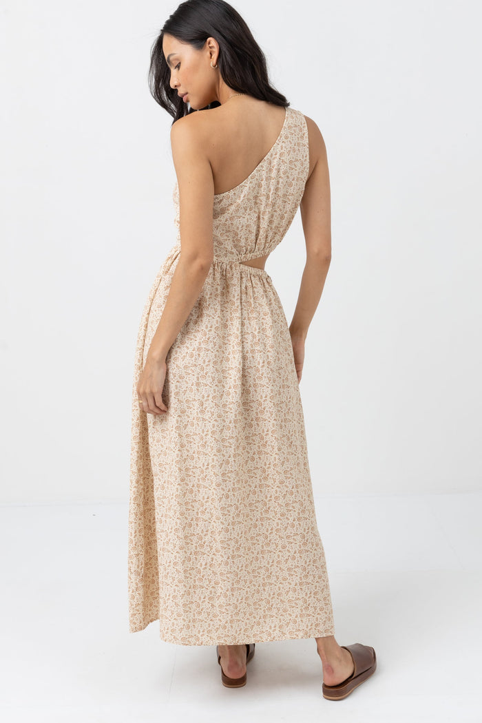 Rhythm Juliette Premium One Shoulder Maxi Dress