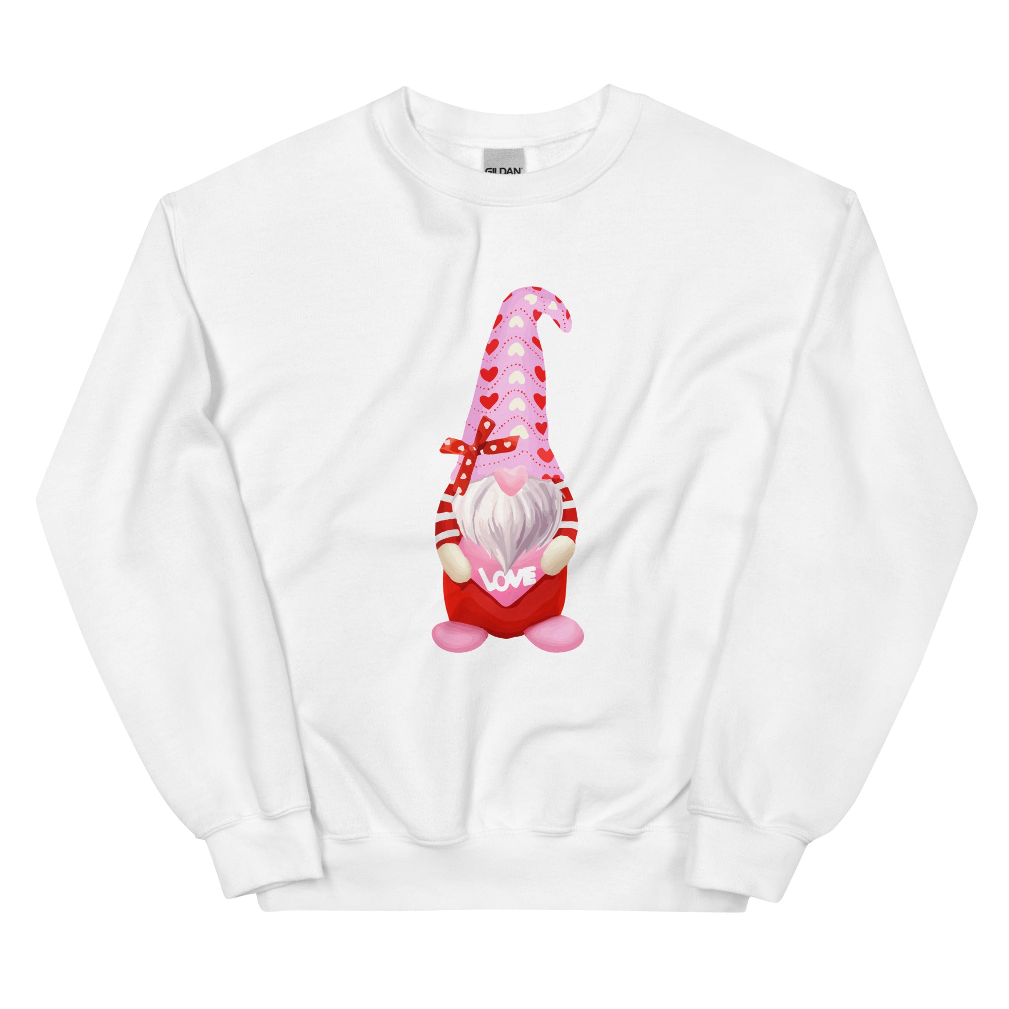 Premium Valentine Gnome Crewneck Sweatshirt - Ultimate Cozy Wear