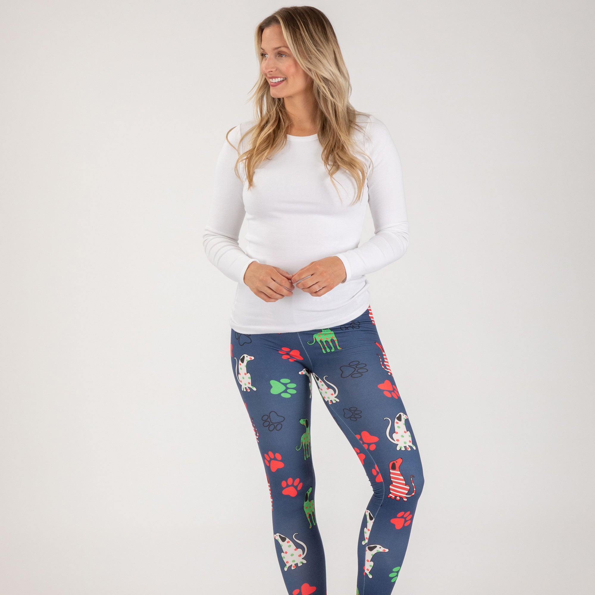 Ultimate Holiday Pet Lover's Leggings - Festive Comfort & Style