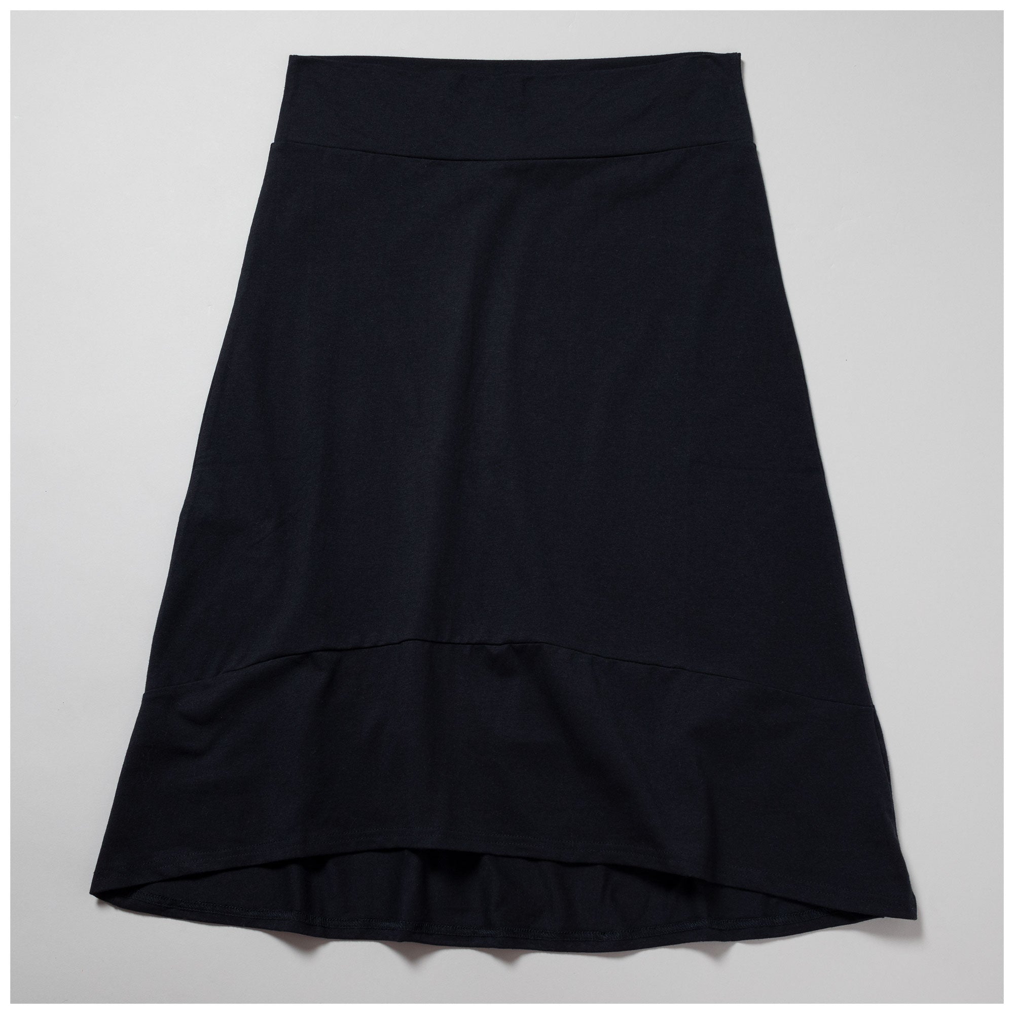 Premium Organic High-Low Skirt - Versatile & Eco-Chic