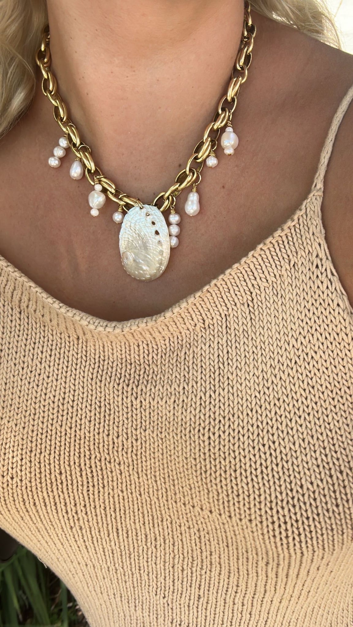 Premium SC Collection Cala Pearl Necklace