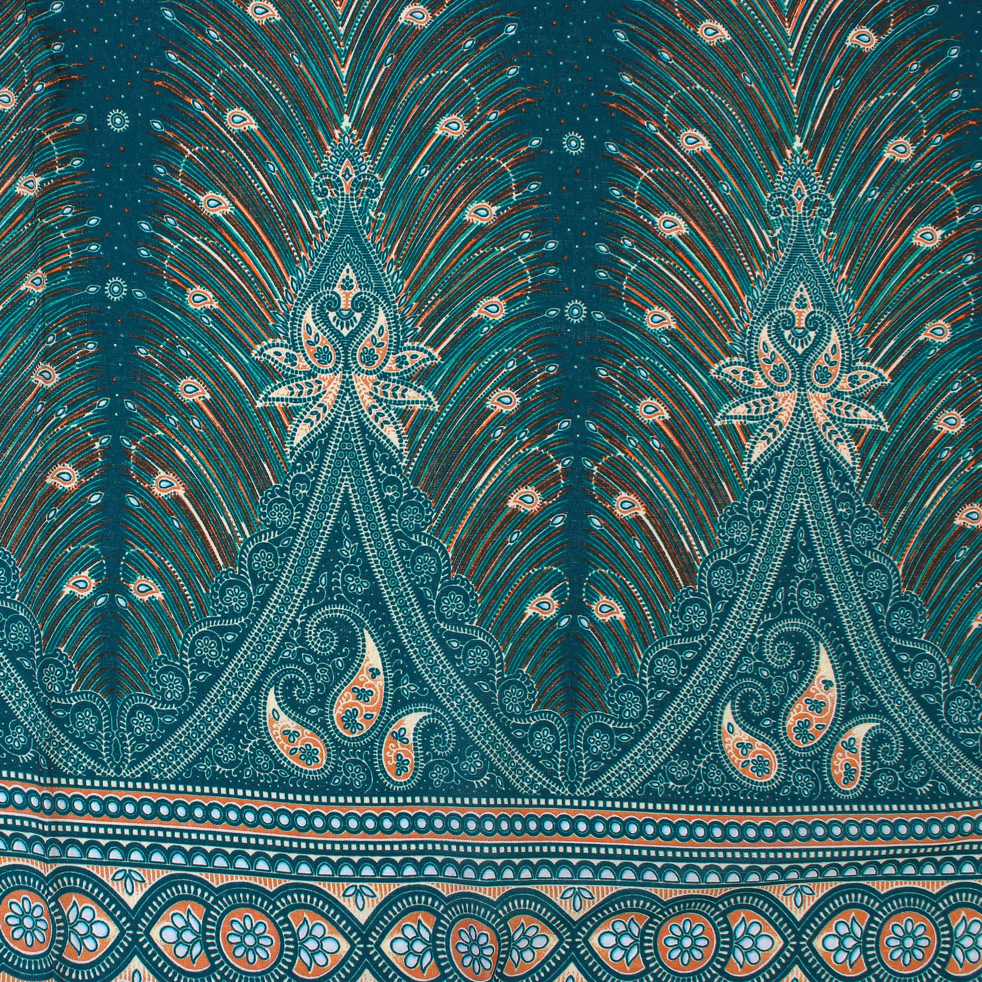 Premium Teal Paisley Floral Wrap Pants - Ultimate Summer Comfort