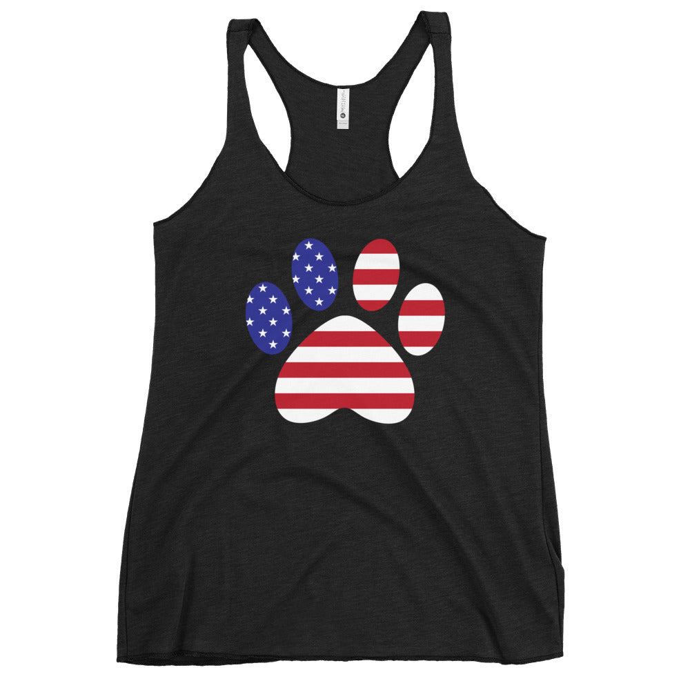 Premium Patriotic Paw Print Tank - Ultimate Comfort & Style