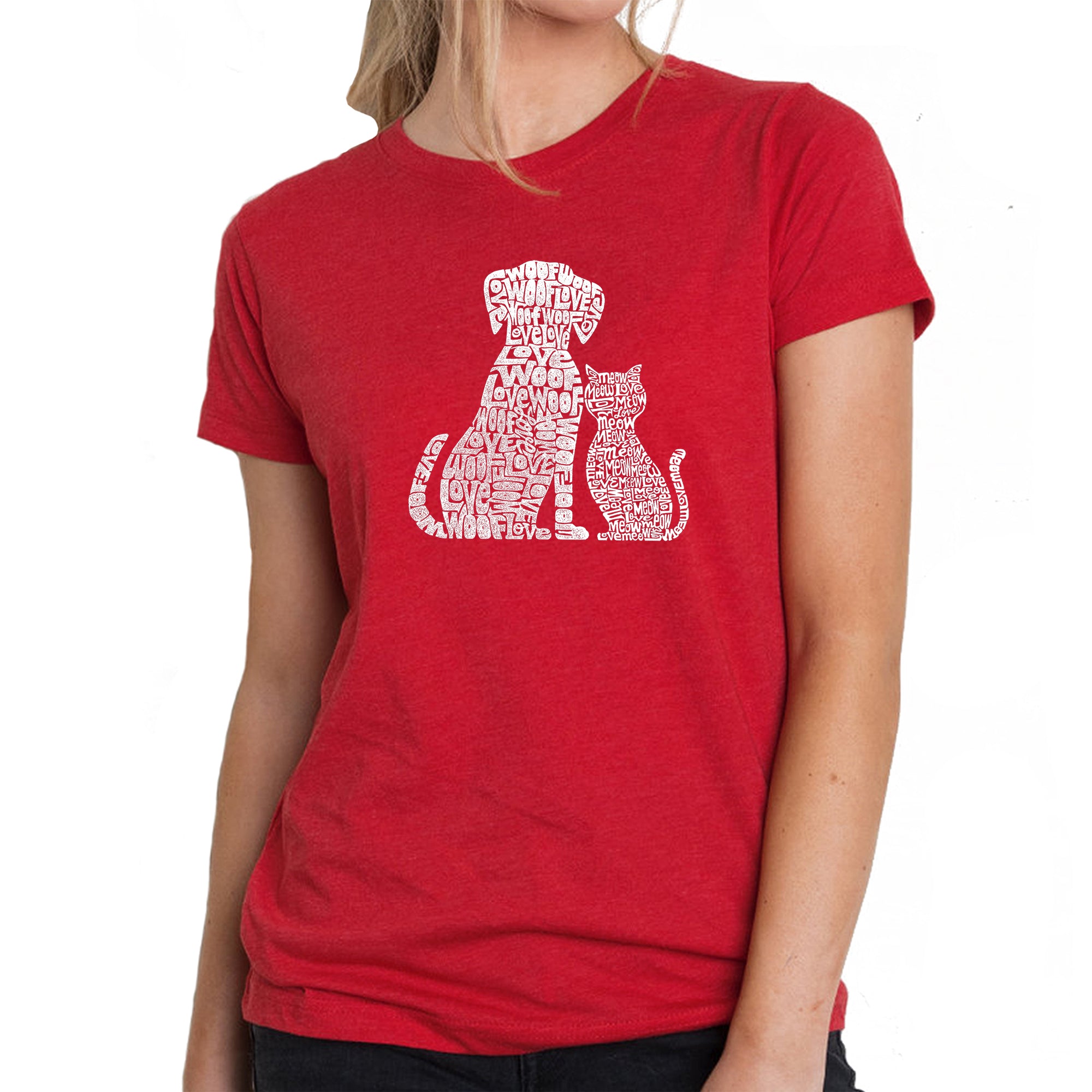 Ultimate Pet Lover's T-Shirt - Women's Premium Word Art Design