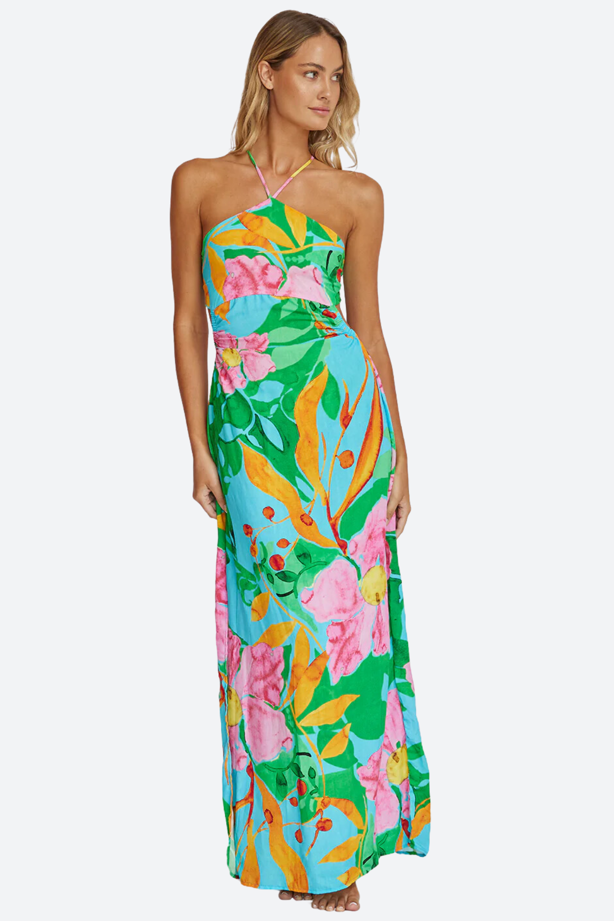 Premium PQ Swim Seraphina Maxi Dress - Zinnia Print