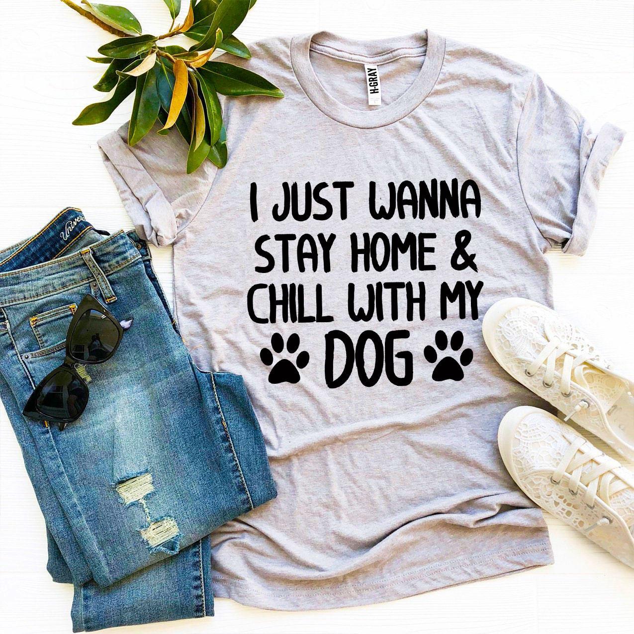 Ultimate Stay Home & Chill With My Dog Premium T-Shirt