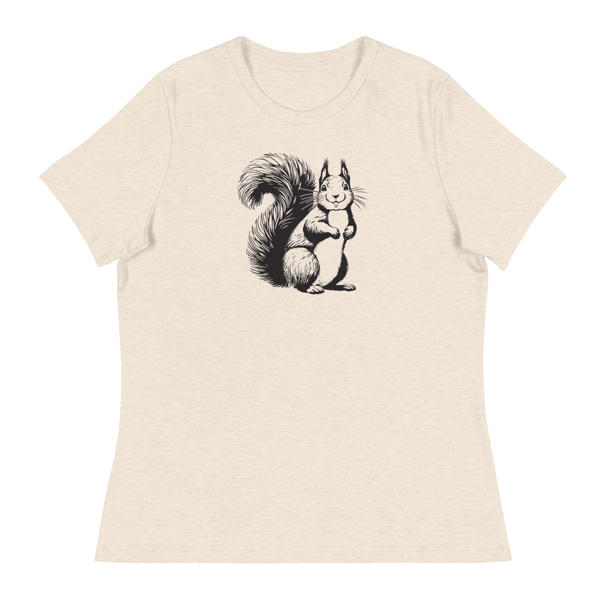 Premium Sweet Squirrel Women's Relaxed T-Shirt - Ultimate Comfort