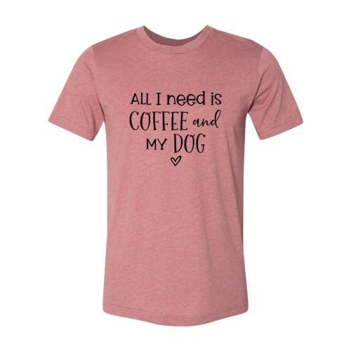 Premium Unisex 'Coffee & Dog Lover' T-Shirt