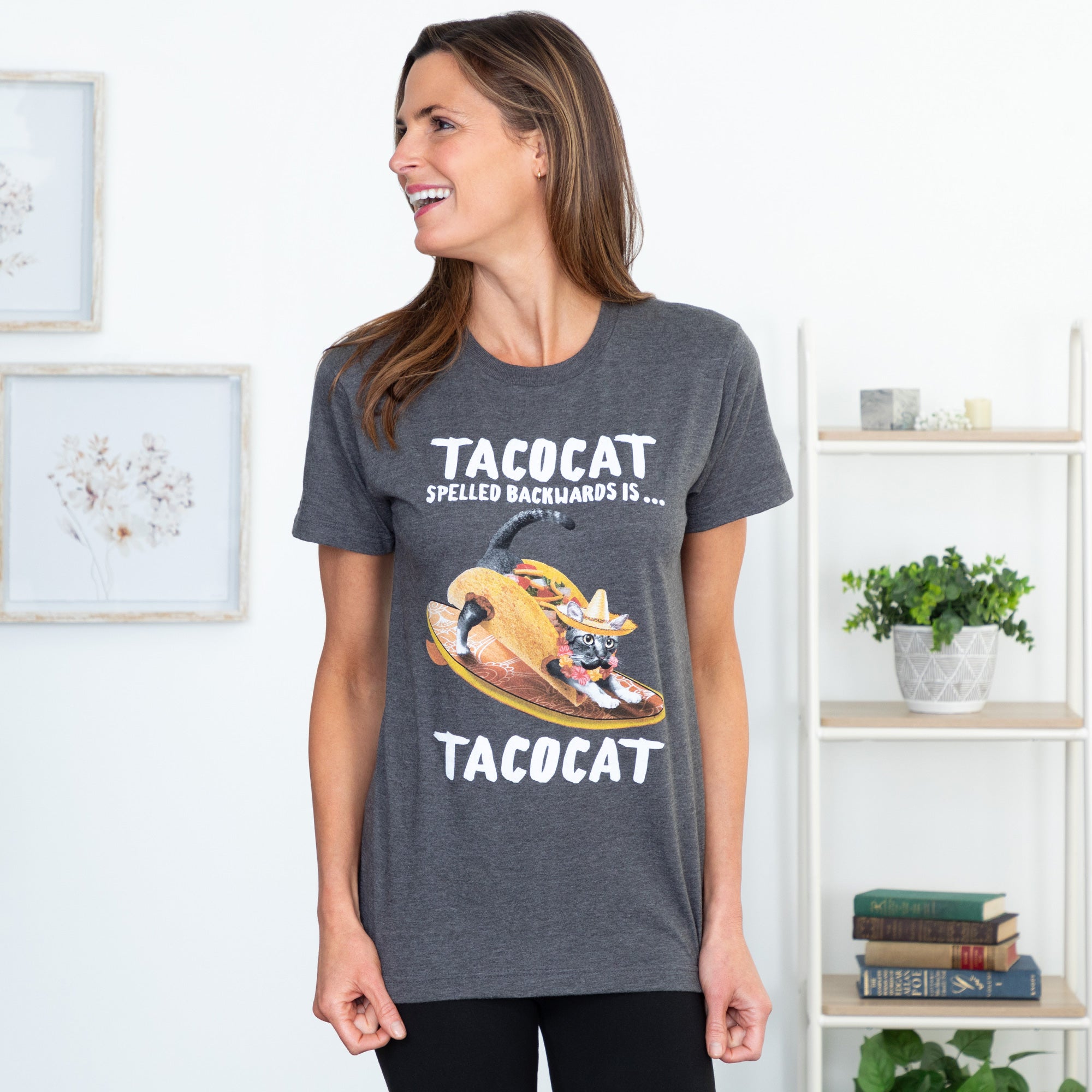 Premium Taco Cat Palindrome T-Shirt