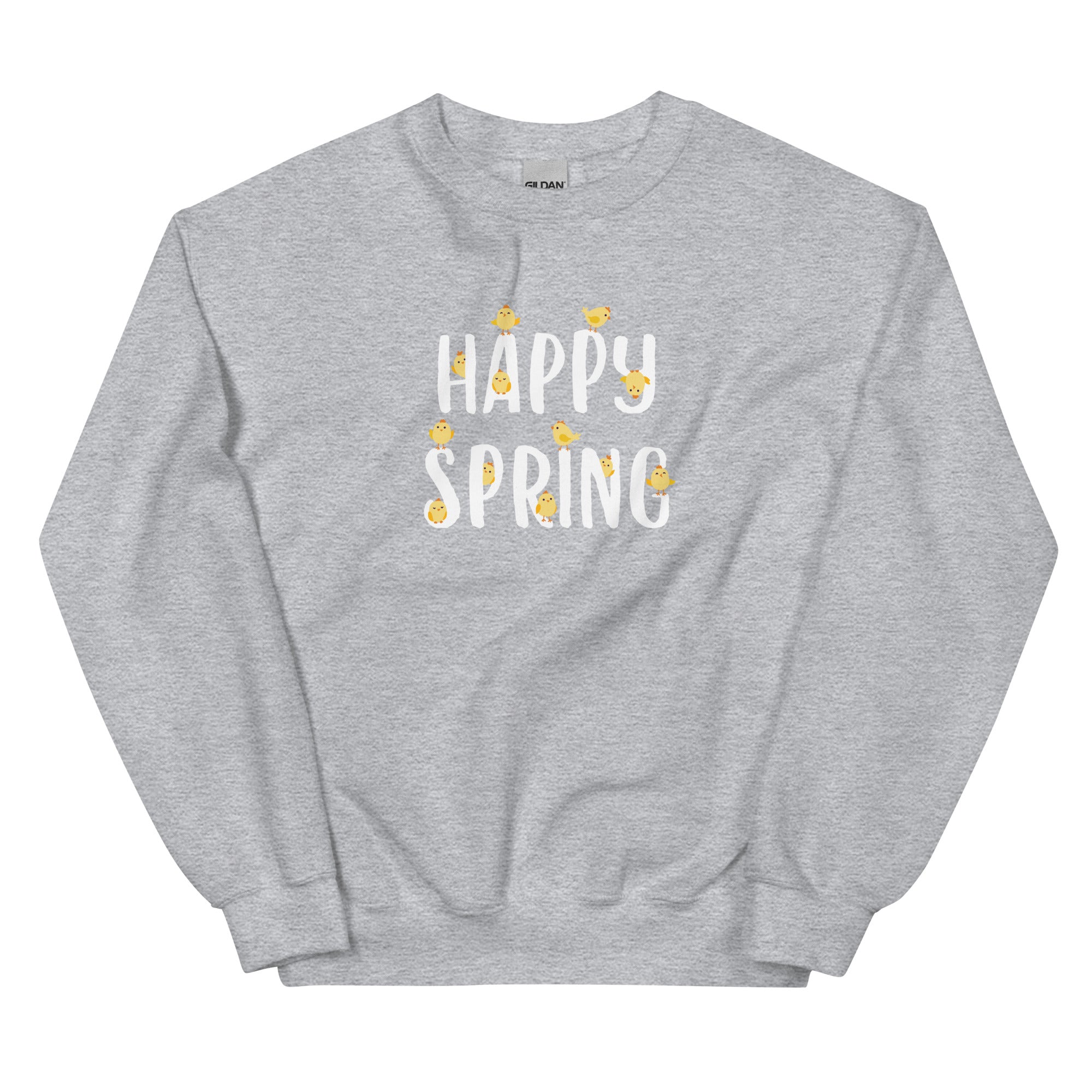 Premium Happy Spring Crewneck Sweatshirt - Ultimate Comfort & Style