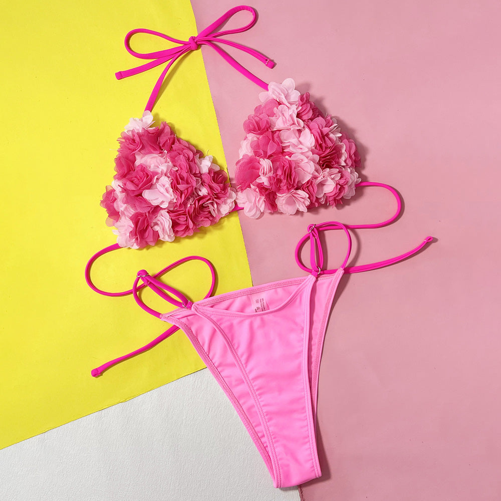 Premium Romantic Floral Bikini Set - Ultimate Summer Style