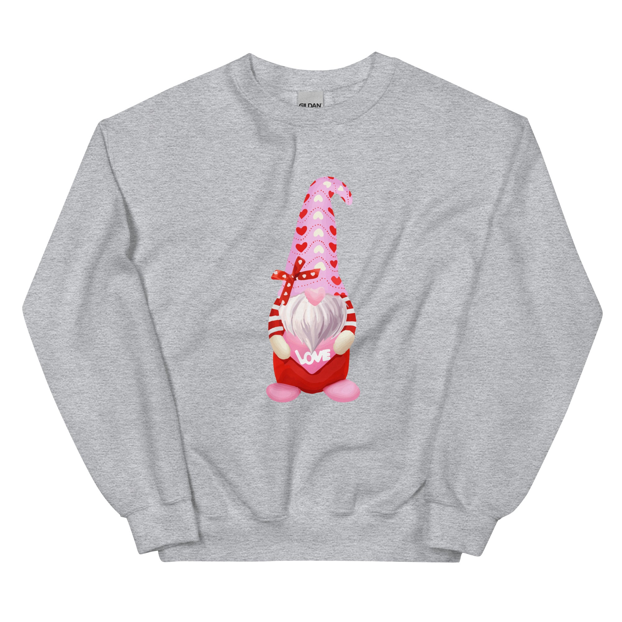 Premium Valentine Gnome Crewneck Sweatshirt - Ultimate Cozy Wear