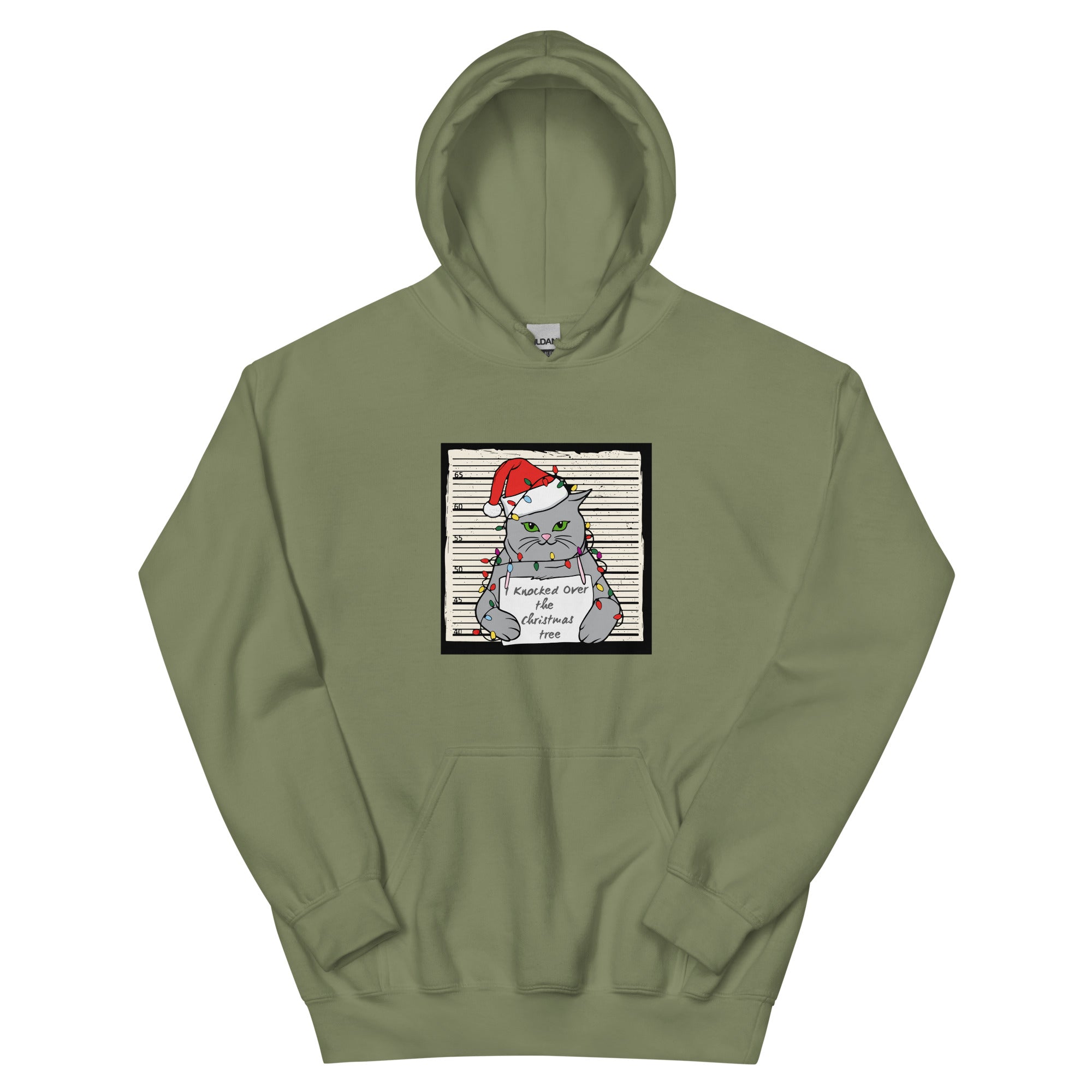 Premium Christmas Cat Hoodie - Ultimate Holiday Shenanigans