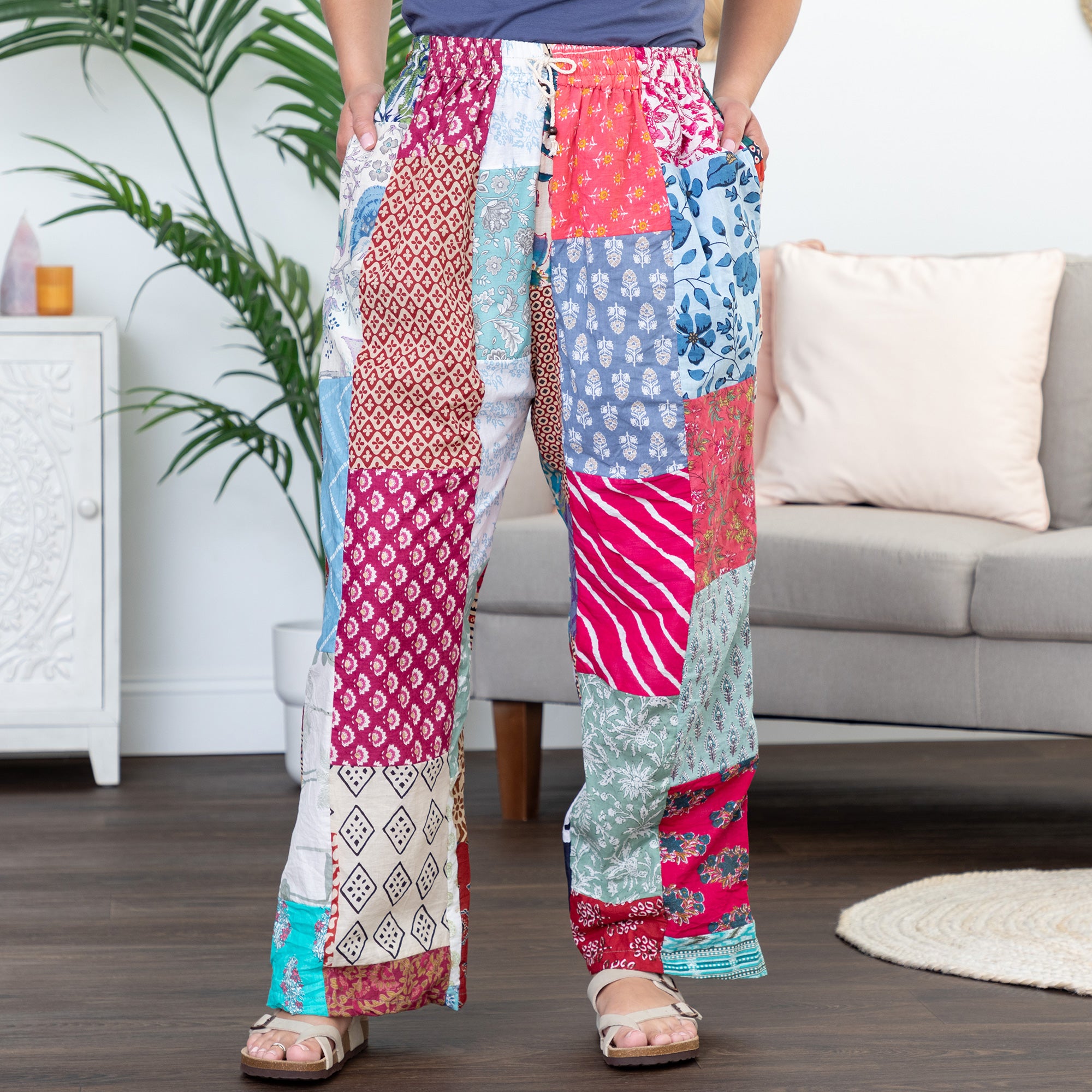 Premium Patchwork Lounge Pants