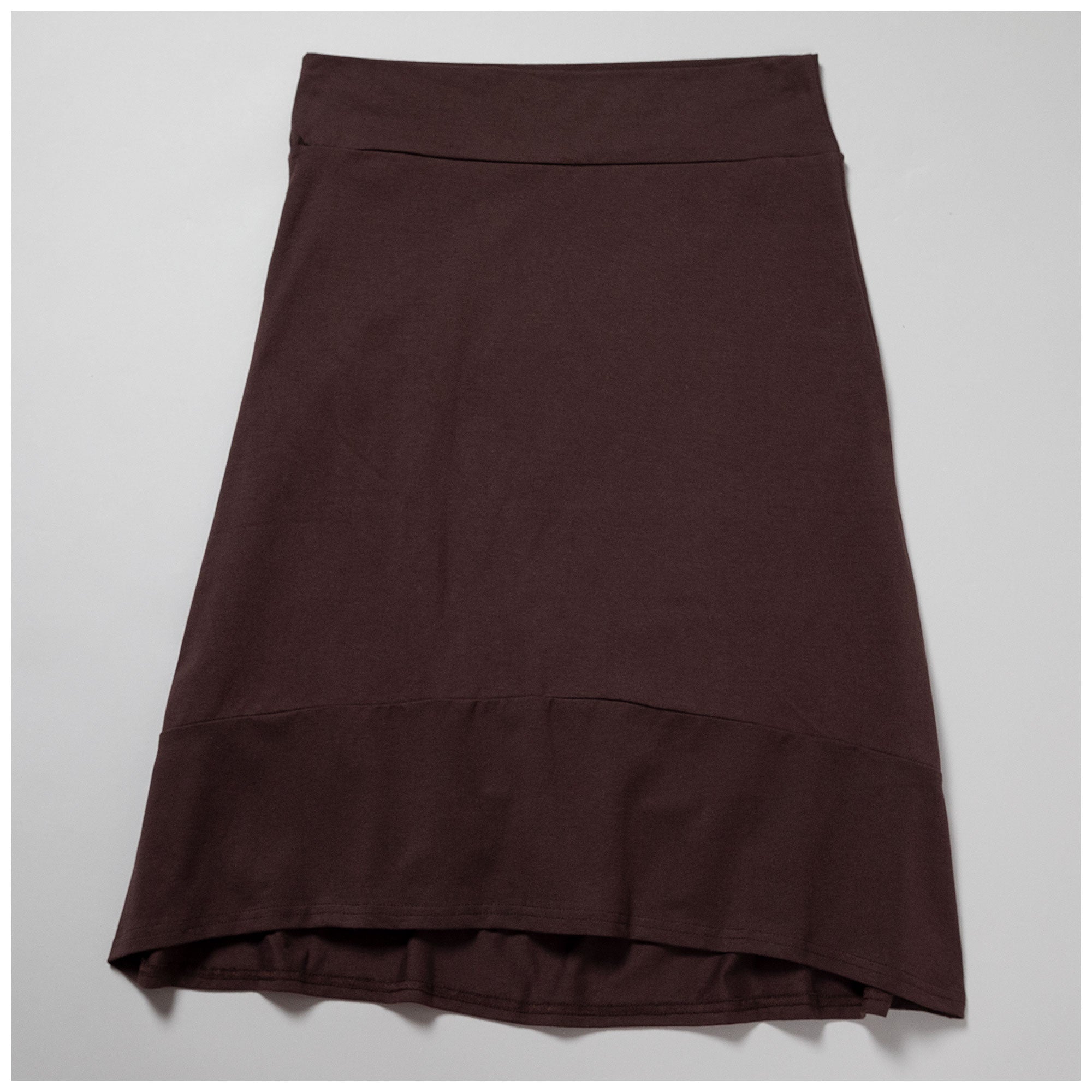 Premium Organic High-Low Skirt - Versatile & Eco-Chic