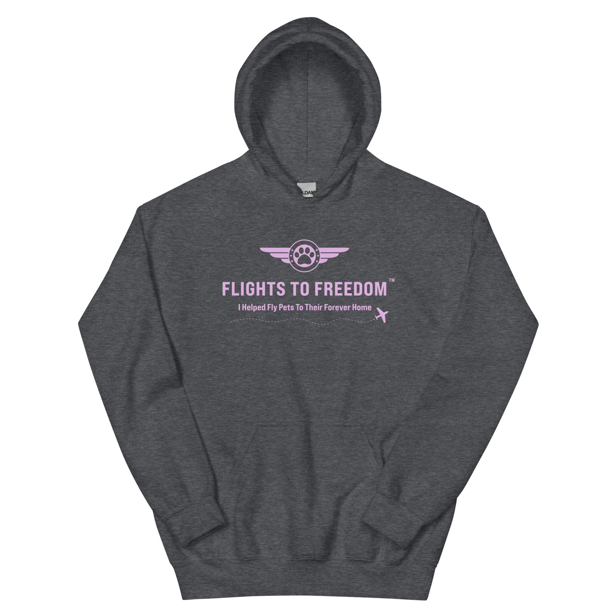 Premium Freedom Flight Hoodie - Support Animal Rescue