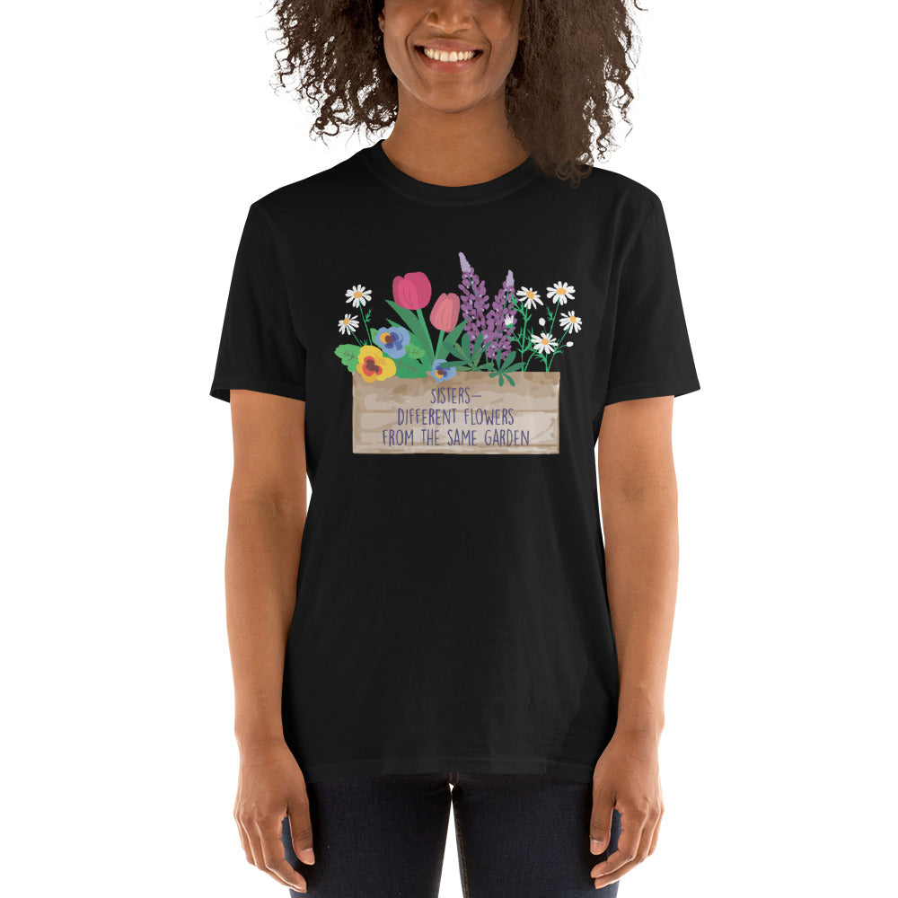 Premium Sisters Forever Cotton Tee - Unique Sisterhood Design