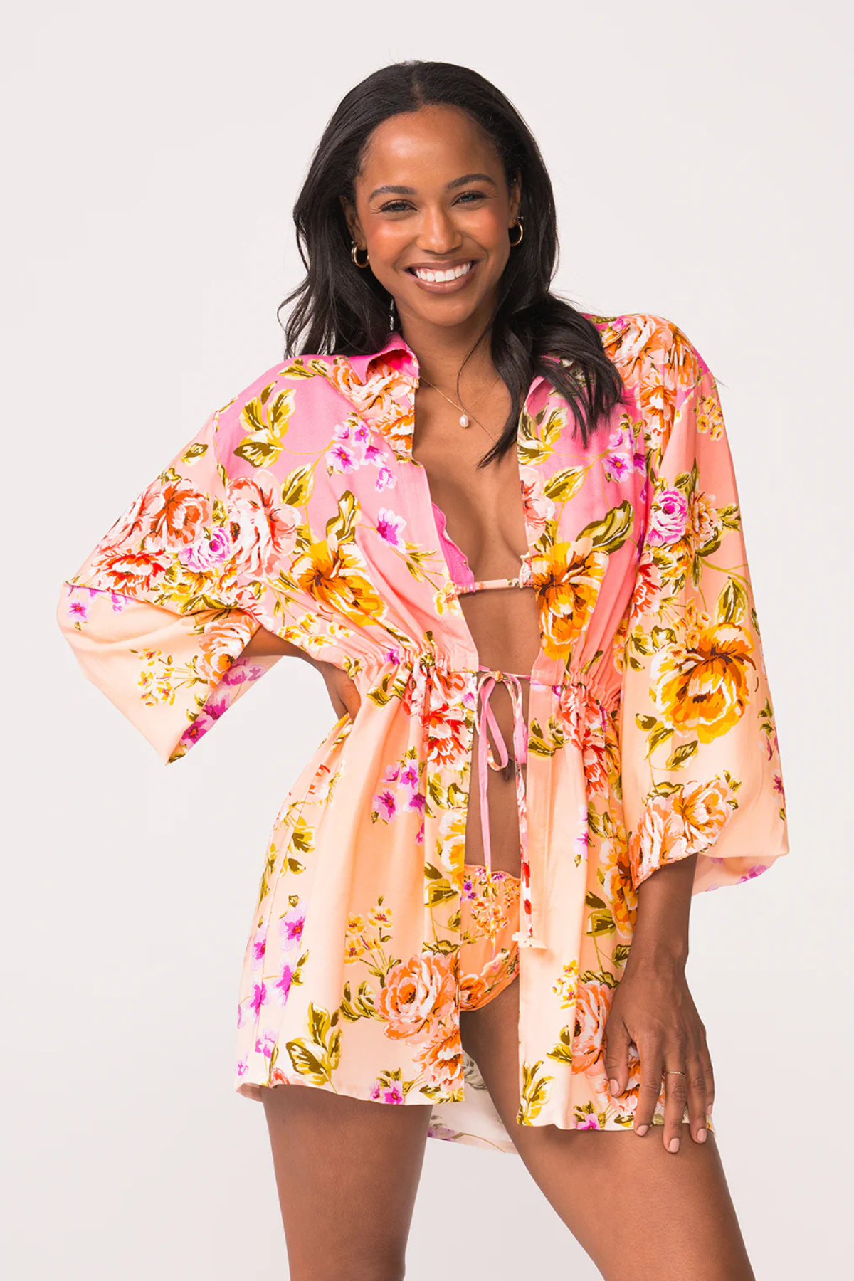 PQ Swim Premium Ari Cover Up in Bahia - Ultimate Beachwear Essential