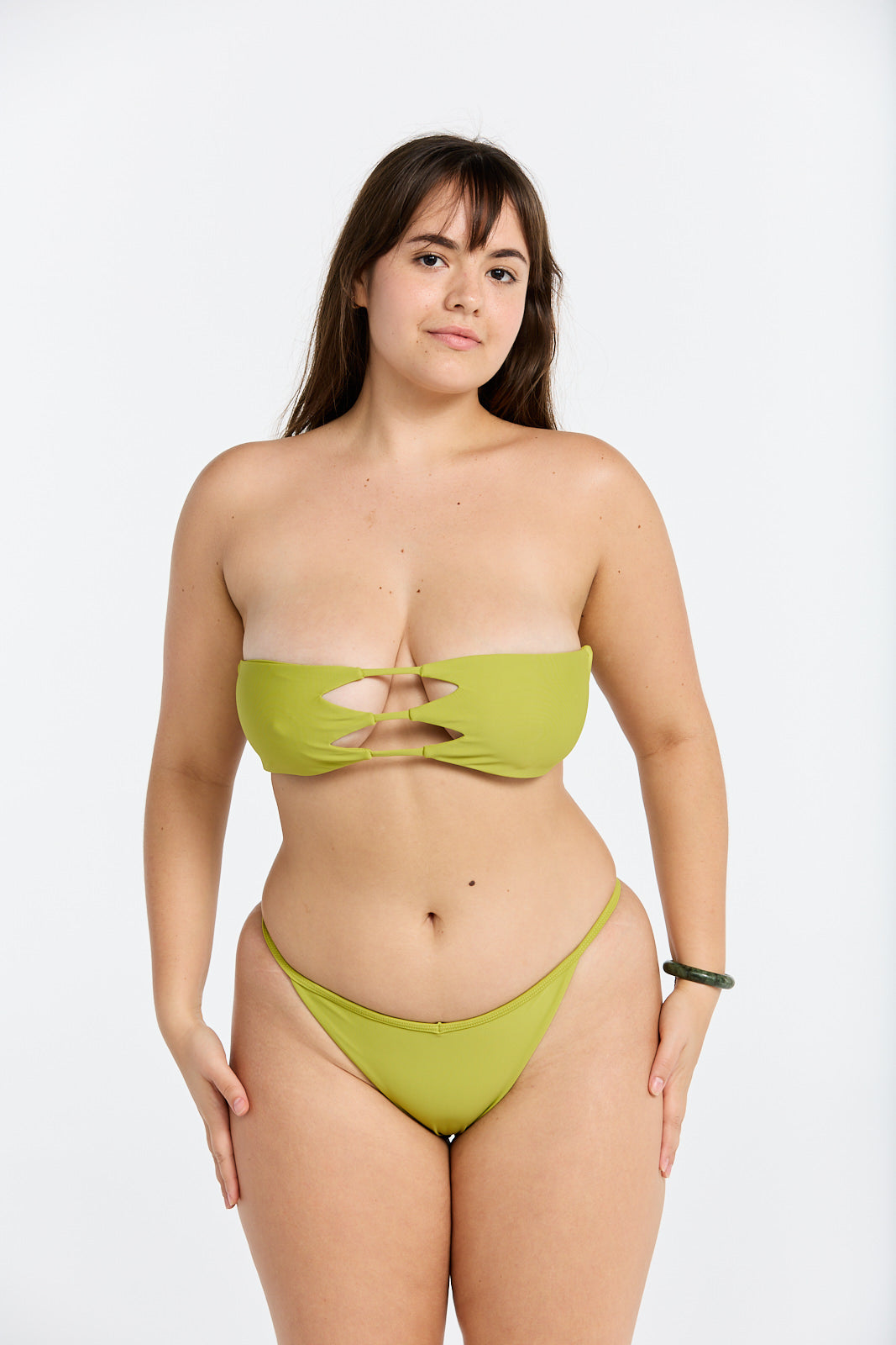 Premium Benoa Swim India Top in Citrus - Ultimate Beachwear