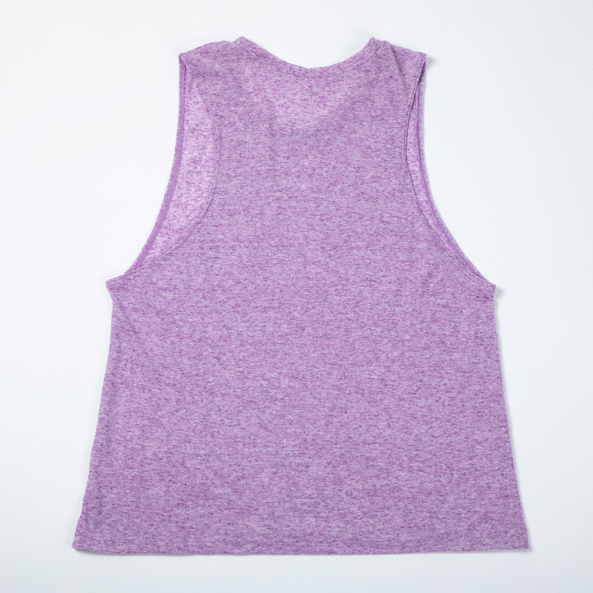 Premium Purple Paw Heathered Tank Top - Ultimate Animal Lover's Choice