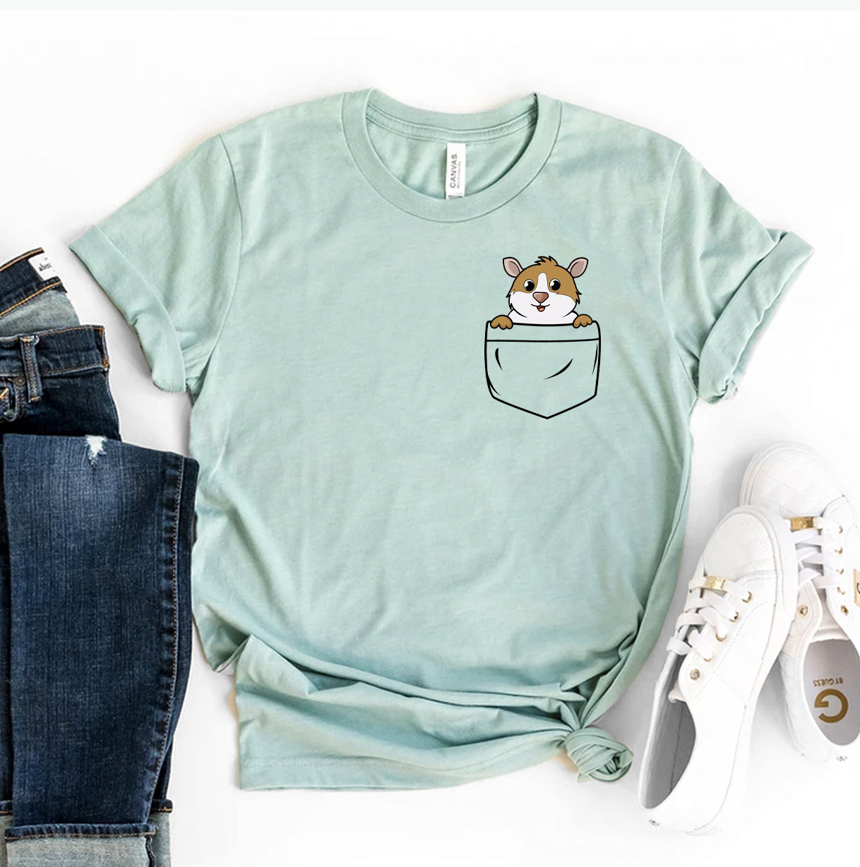 Premium Pocket Guinea Pig Tee - Ultimate Comfort & Style