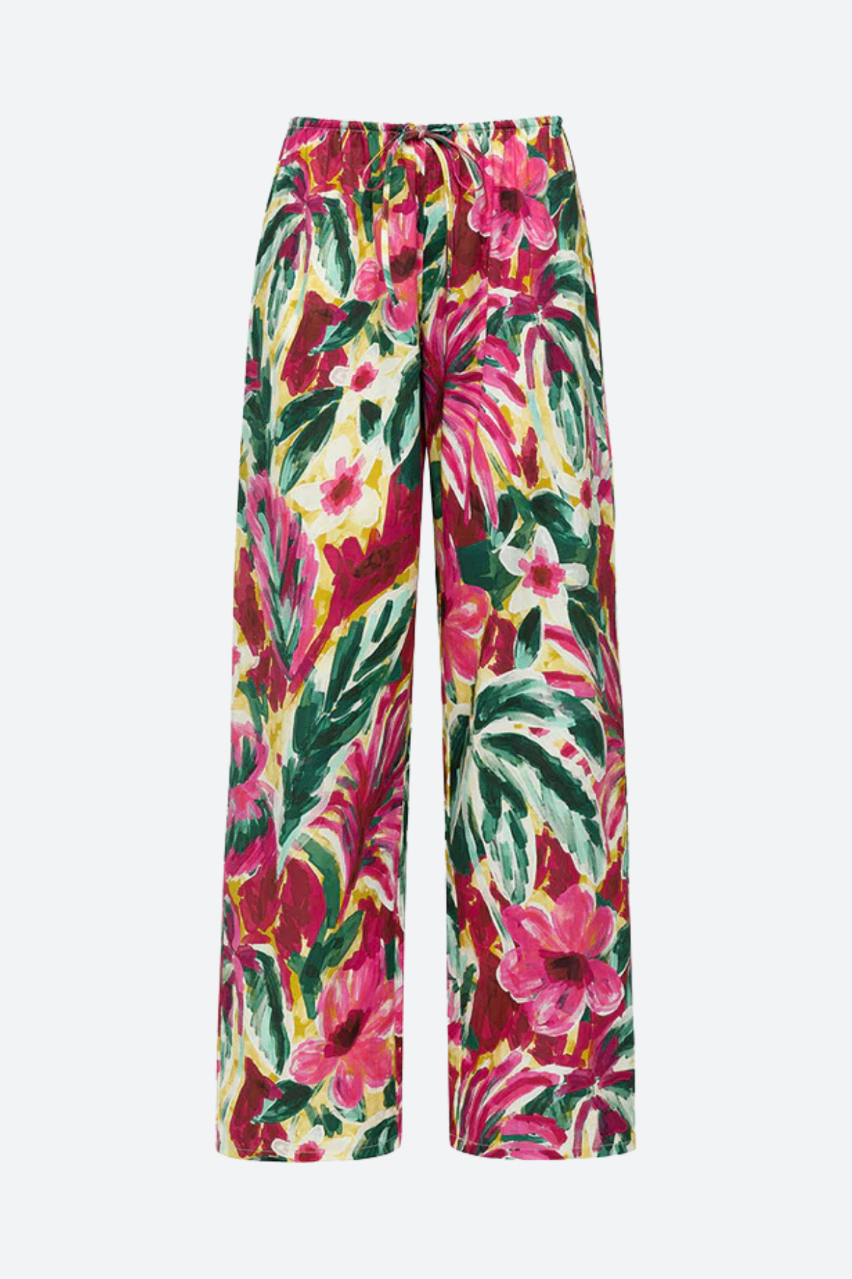 Montce Premium Drawstring Pants in Isla Floral - Ultimate Comfort & Style