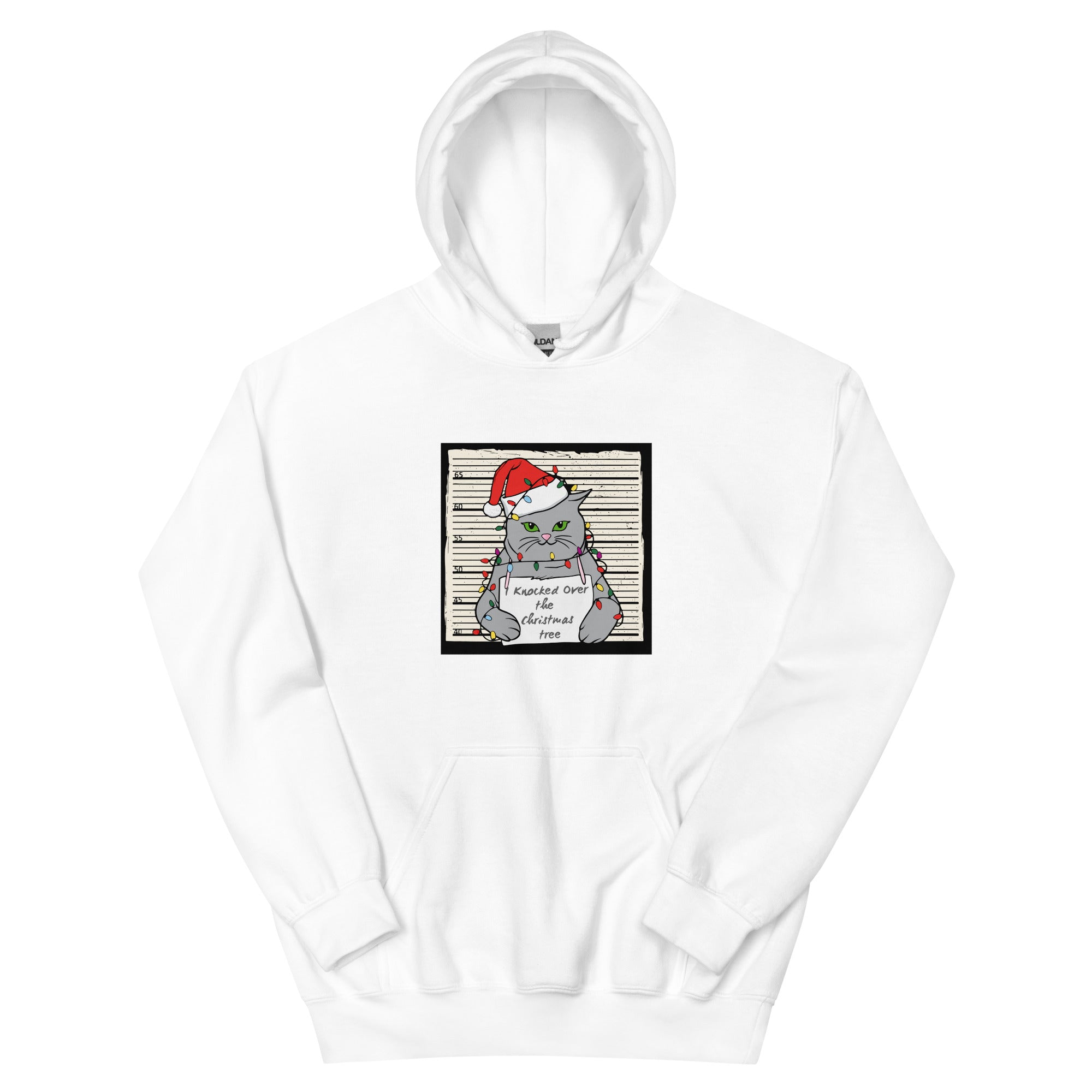 Premium Christmas Cat Hoodie - Ultimate Holiday Shenanigans