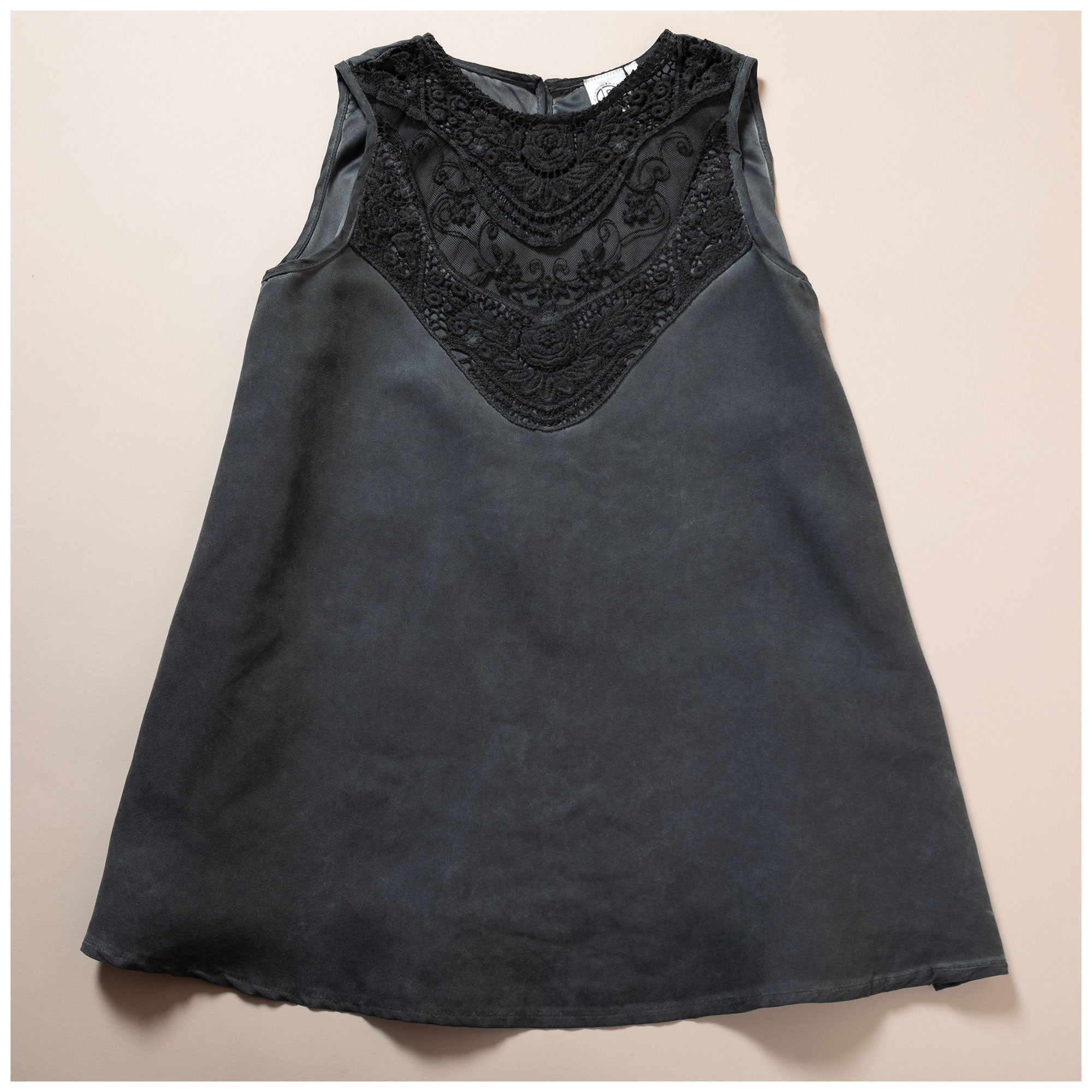 Premium Lace Front Sleeveless Blouse - Ultimate Everyday Elegance