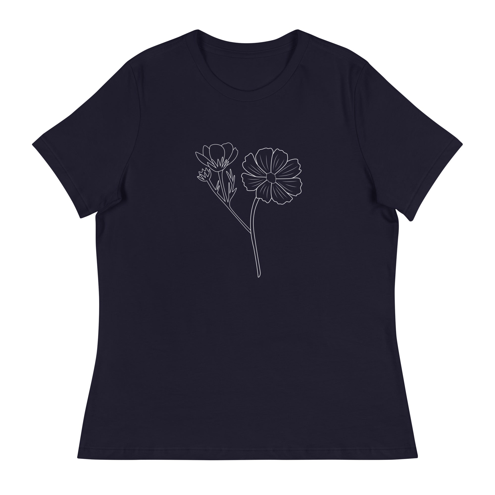 Premium Cosmos Women's Relaxed Fit Tee - Ultimate Comfort