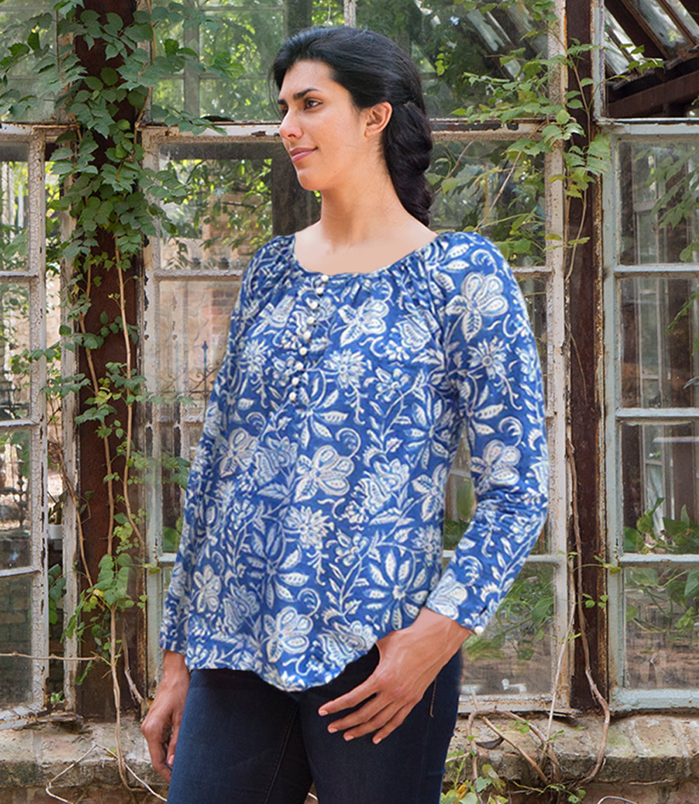 Premium Kamila Cotton Blouse