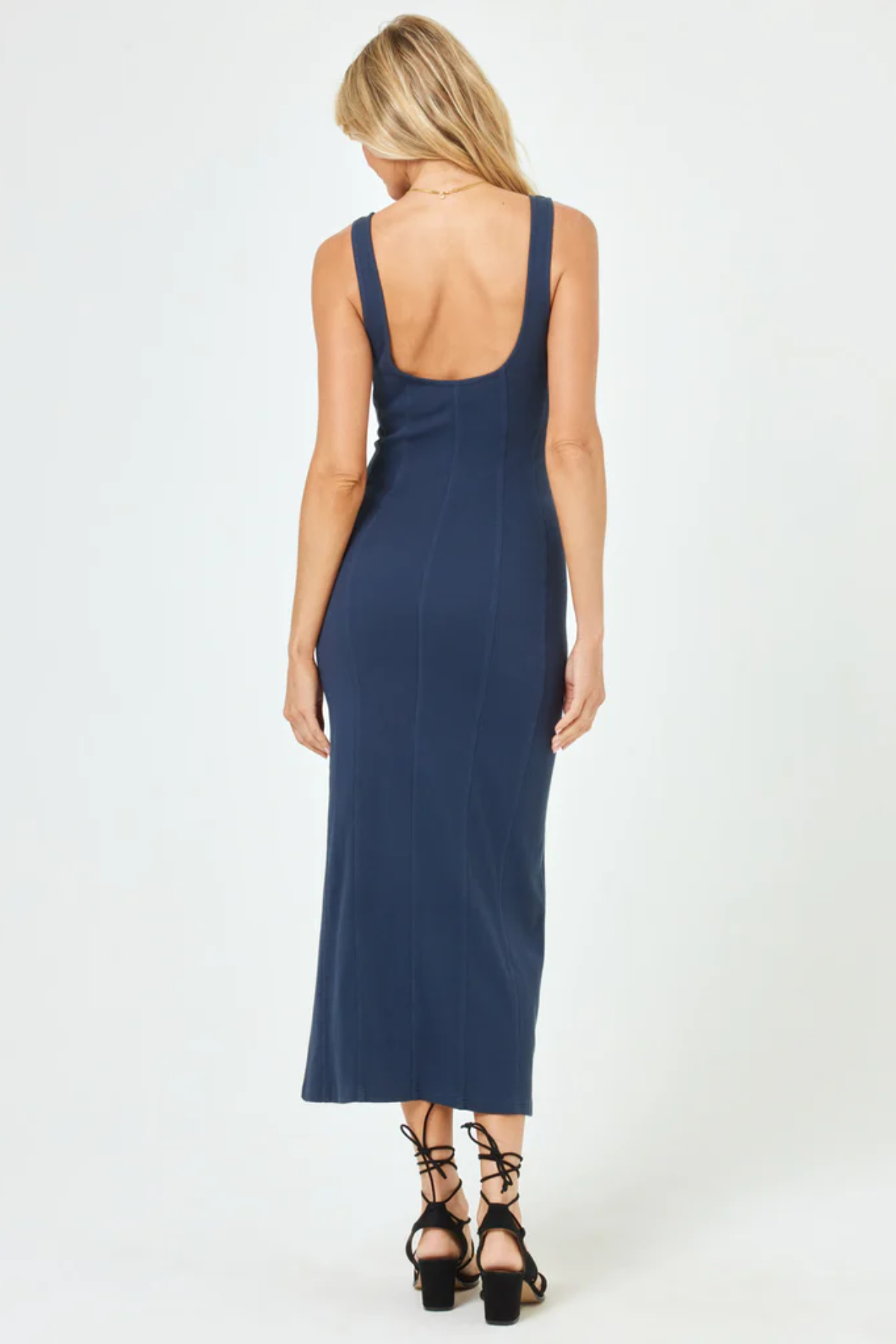 L*Space Premium Vivienne Dress - Ultimate Slate Midi Dress