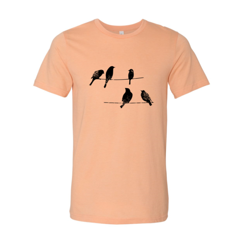 Premium Birds on a Wire Cotton Tee