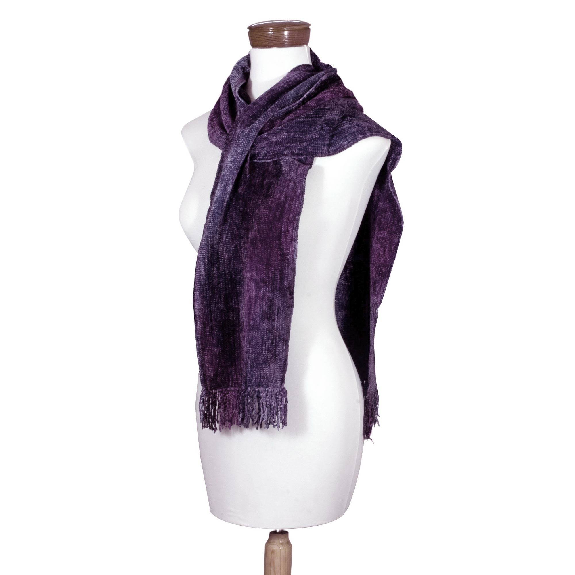 Premium Orchid Dreamer Bamboo & Cotton Scarf – Ultimate Softness & Style