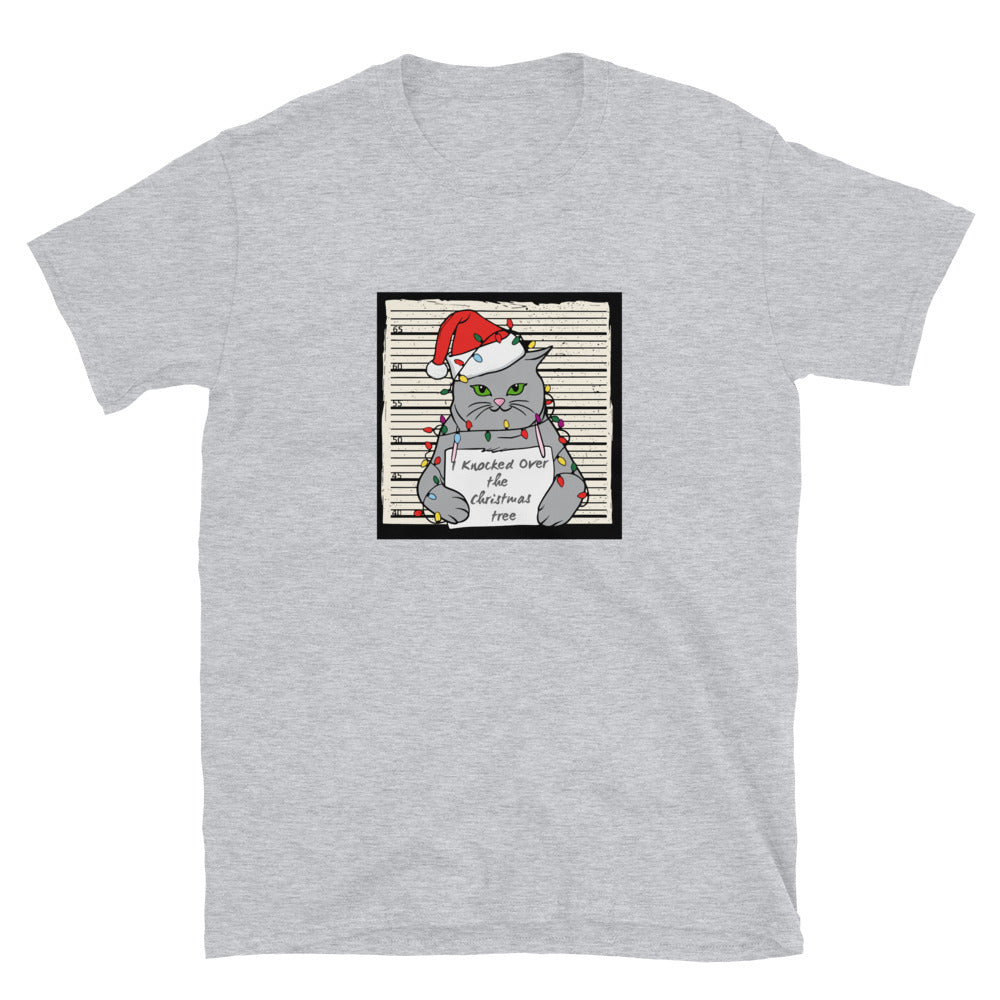 Premium Christmas Shenanigans Cat T-Shirt - Ultimate Holiday Comfort