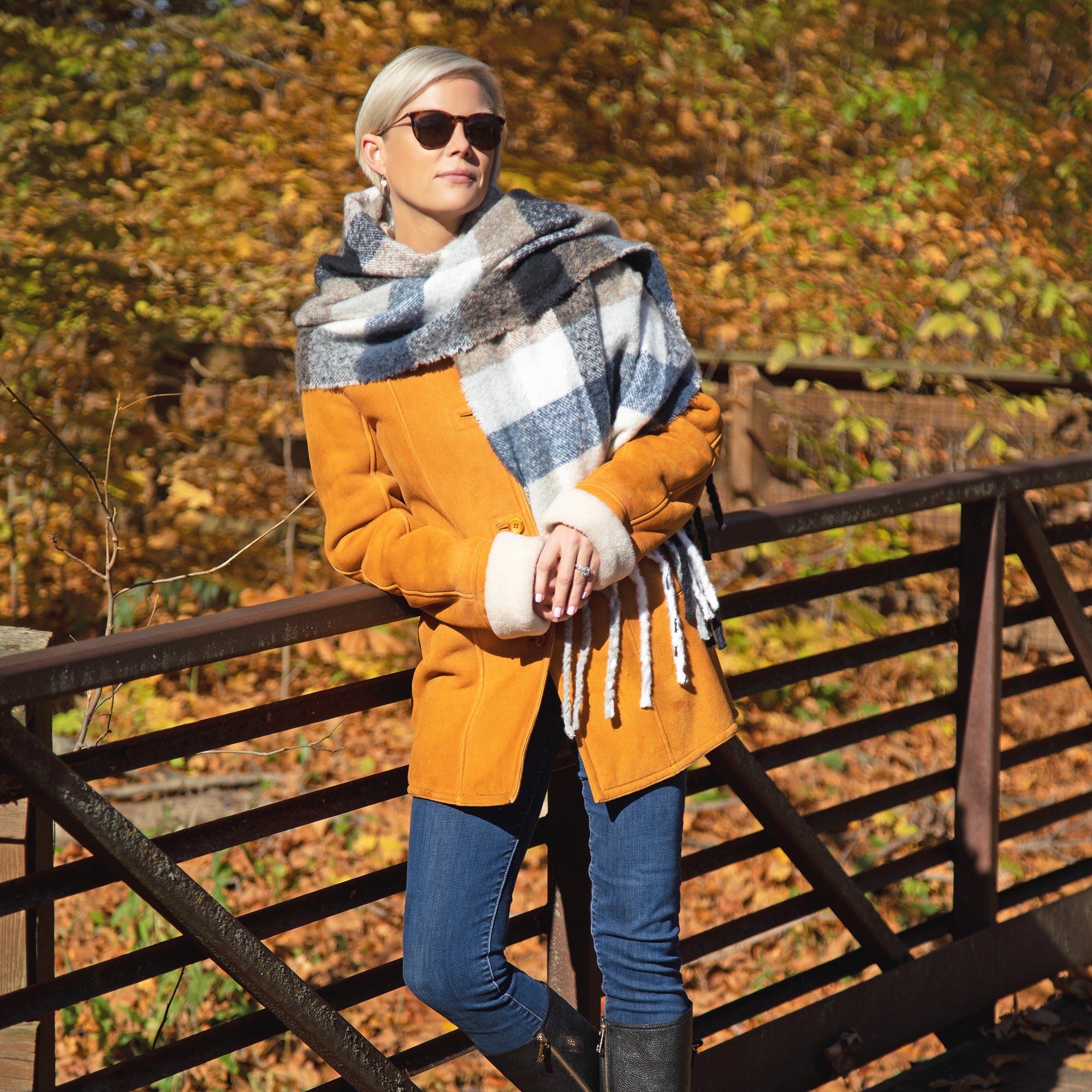 Premium Chunky Plaid Scarf - Ultimate Winter Accessory