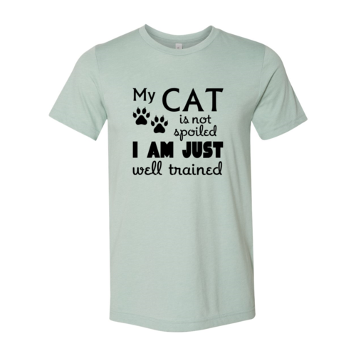 Ultimate Cat Lover's T-Shirt - 'My Cat Is Not Spoiled'