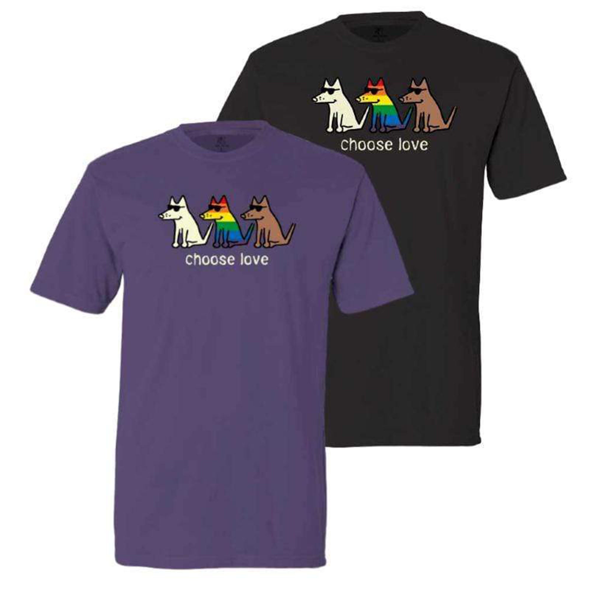 Teddy the Dog™ Premium Choose Love T-Shirt - Ultimate Comfort & Style