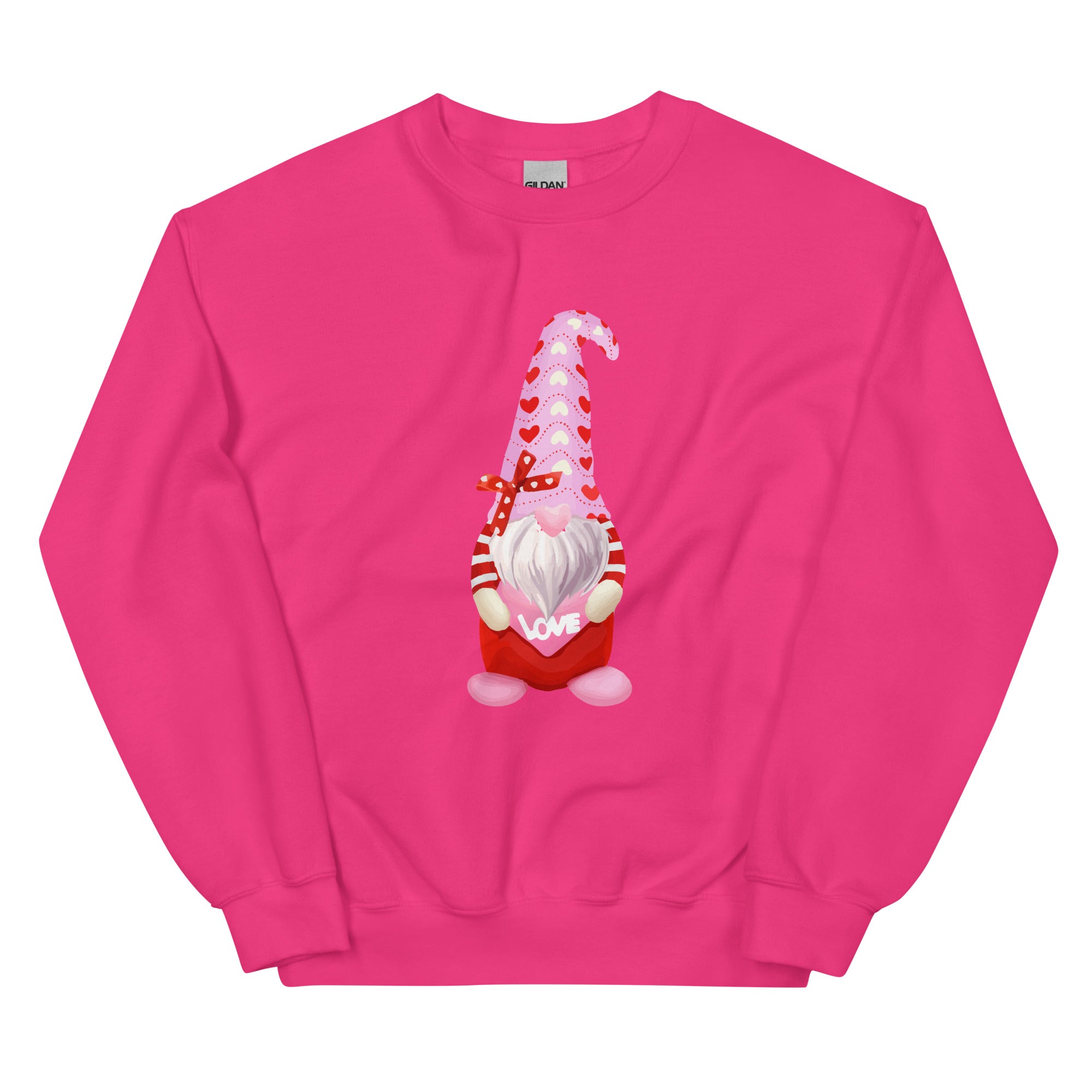 Premium Valentine Gnome Crewneck Sweatshirt - Ultimate Cozy Wear