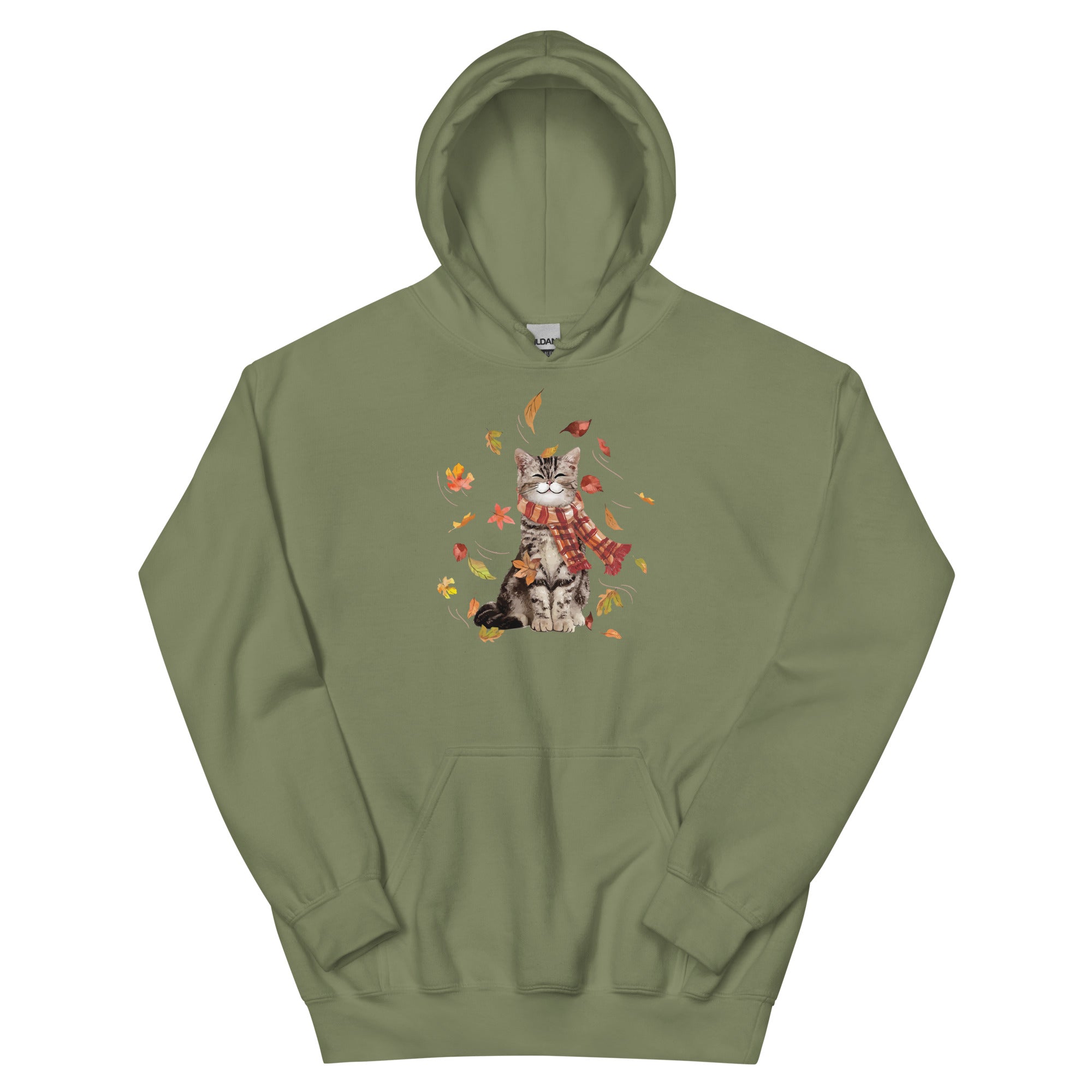 Premium Autumn Kitten Hoodie - Ultimate Cozy Fall Wear